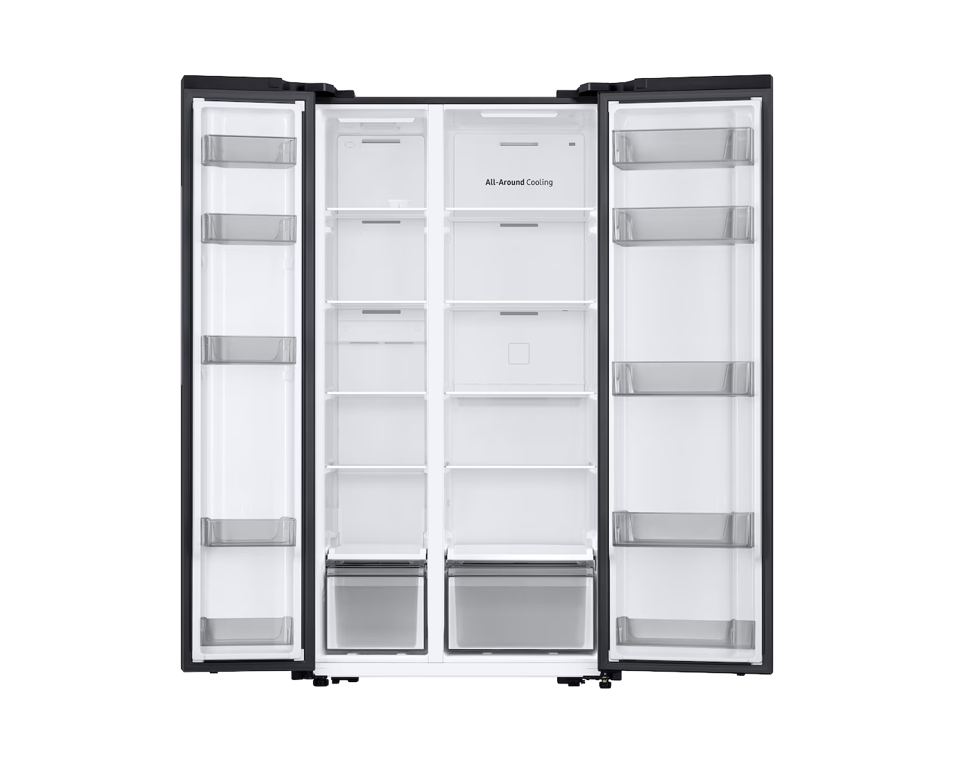 Nevecón SAMSUNG Side by Side 583 Litros RS57DG4000B4CO Negro con Inteligencia Artificial