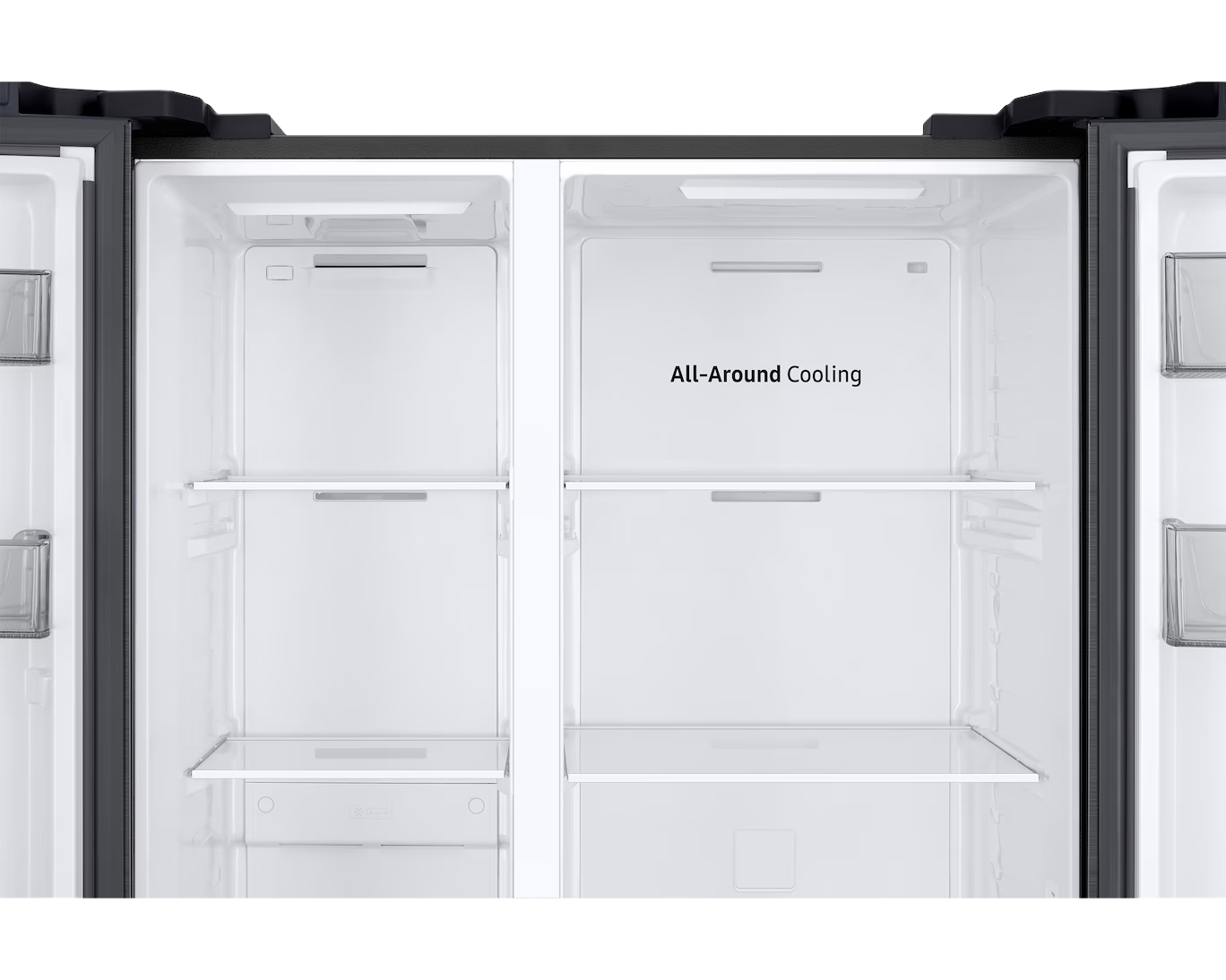 Nevecón SAMSUNG Side by Side 583 Litros RS57DG4000B4CO Negro con Inteligencia Artificial