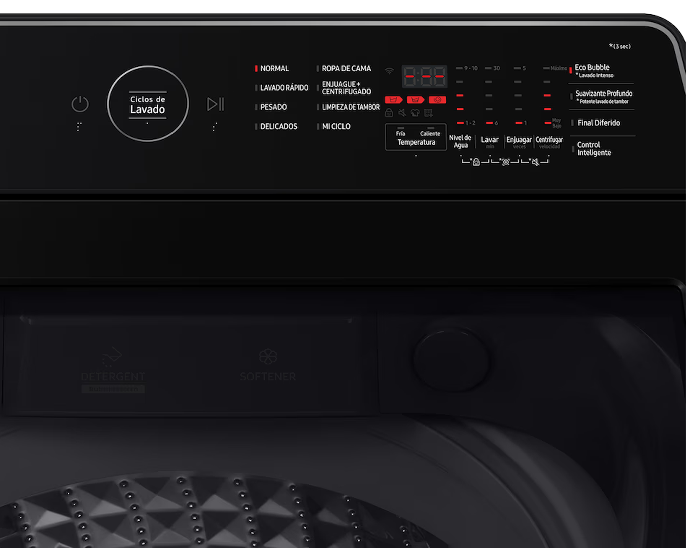 LAVADORA 15KG CARGA SUPERIOR SAMSUNG