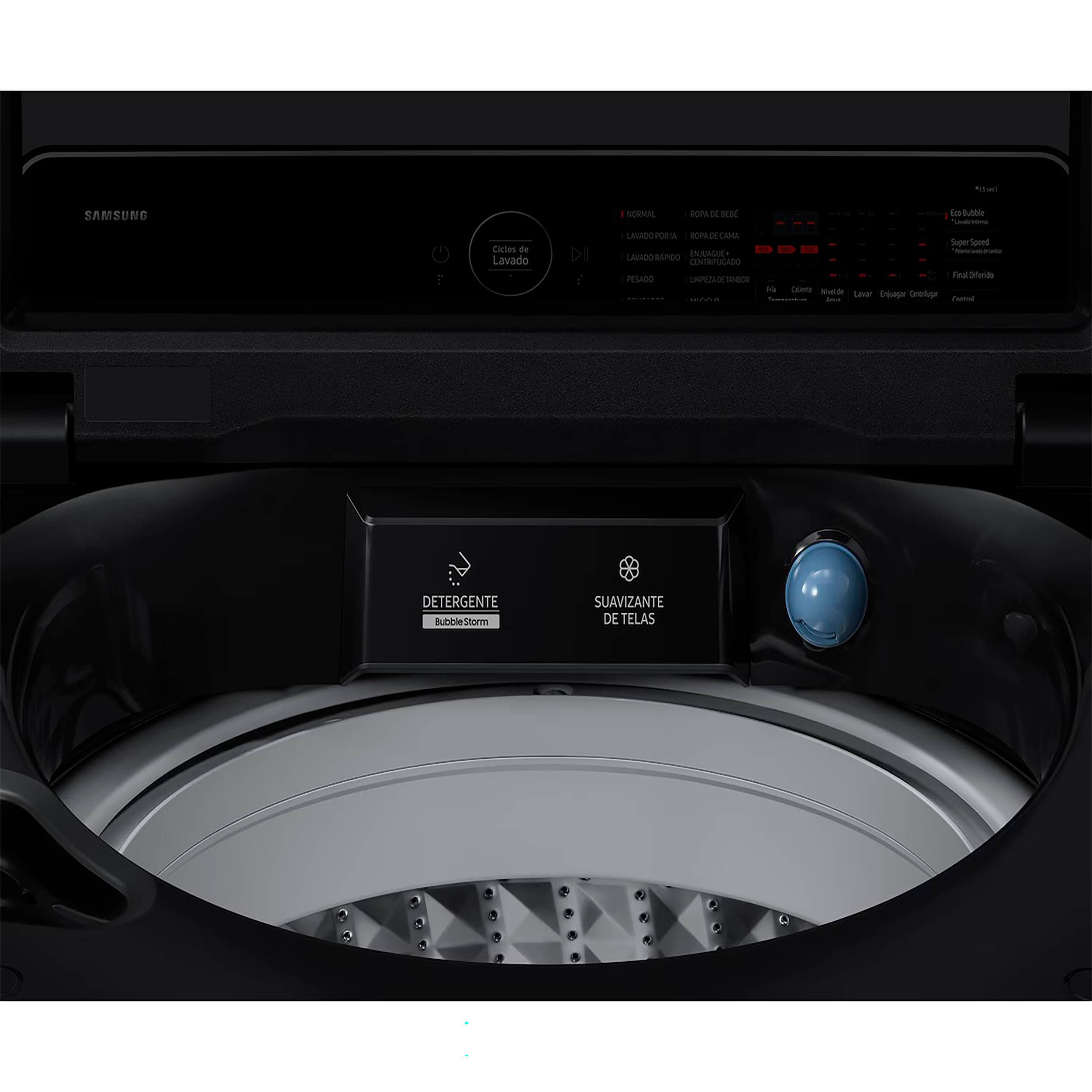 LAVADORA 19KG BESPOKE CARGA SUPERIOR AI WASH SAMSUNG
