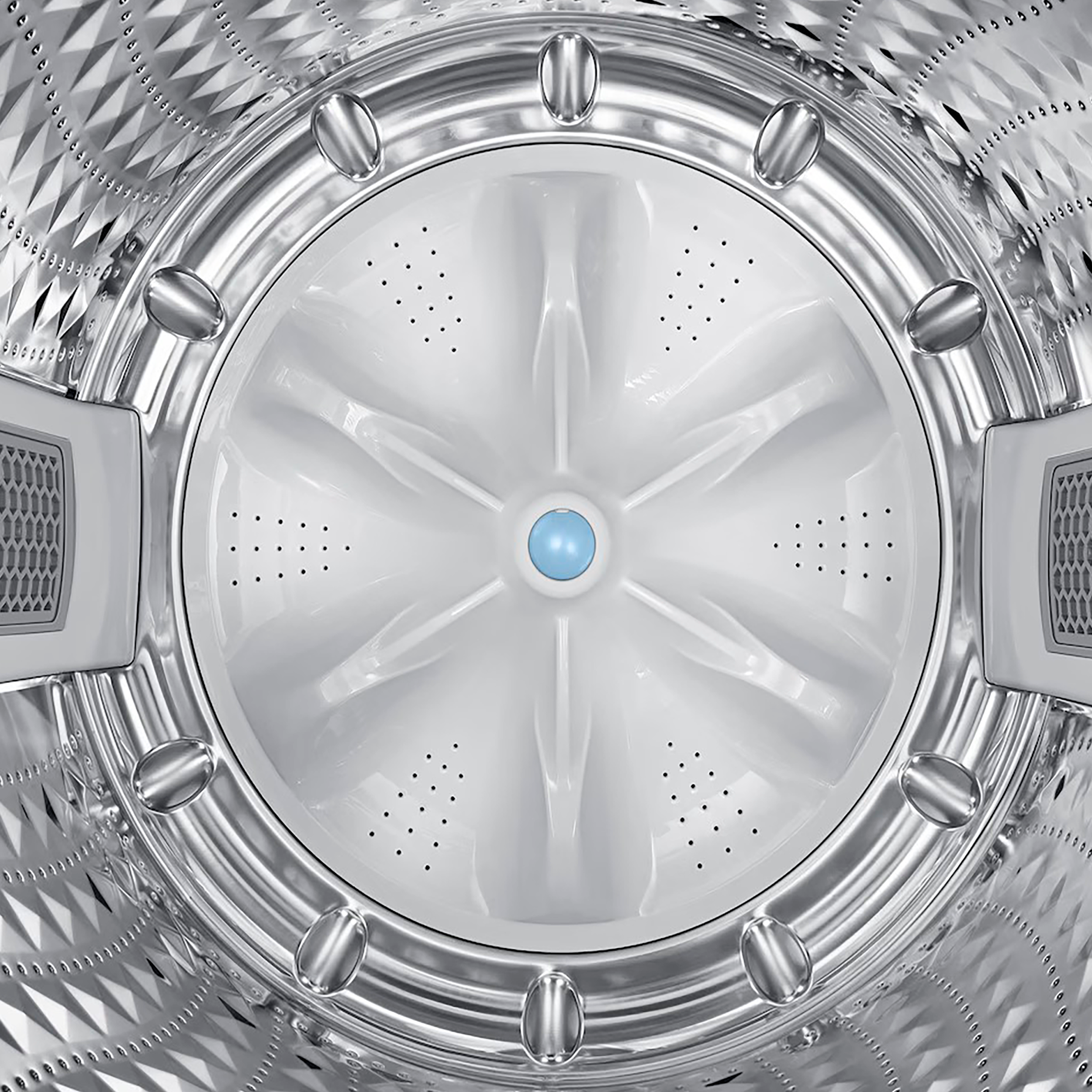 Lavadora SAMSUNG Bespoke Carga Superior AI Wash 21 Kilos WA80F21S8BCO Negra