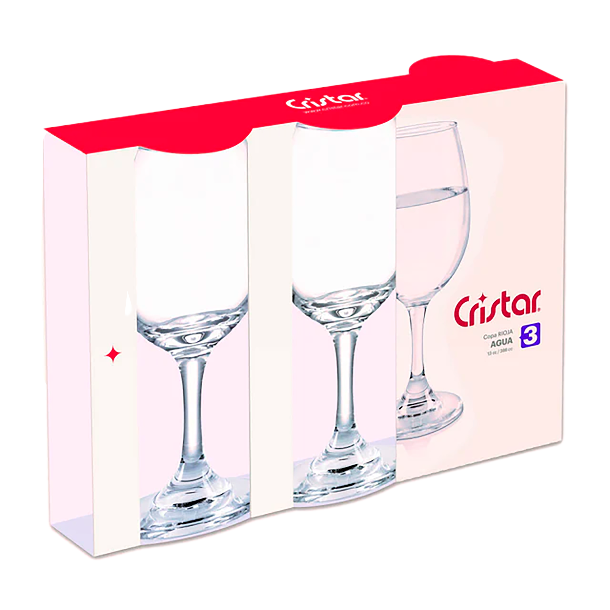 COPA AGUA RIOJA 13 OZ CRISTAR