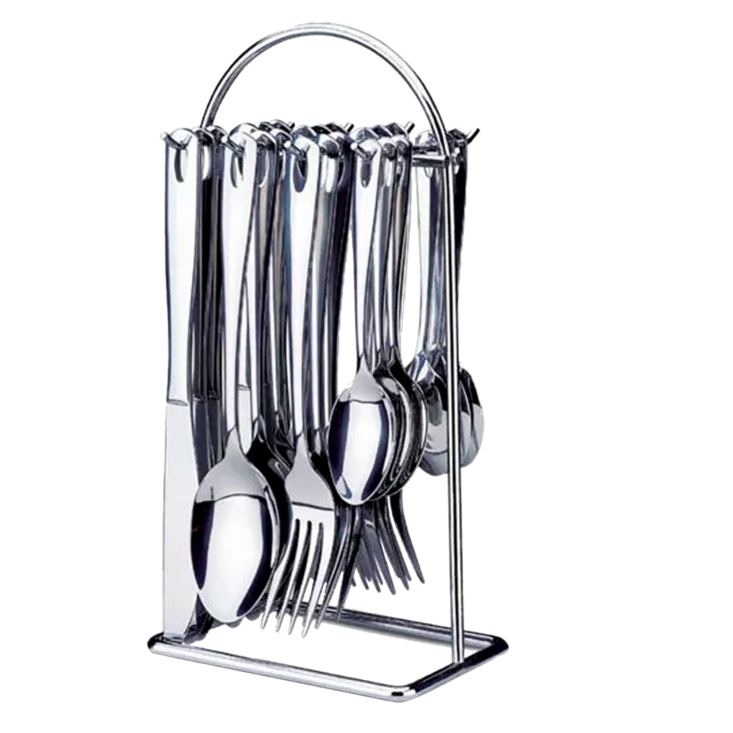 SET CUBIERTOS 24PZS ACERO INOX EVERHOUSE