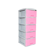 PRACTIMUEBLE PEQX5 RATTAN ROSA