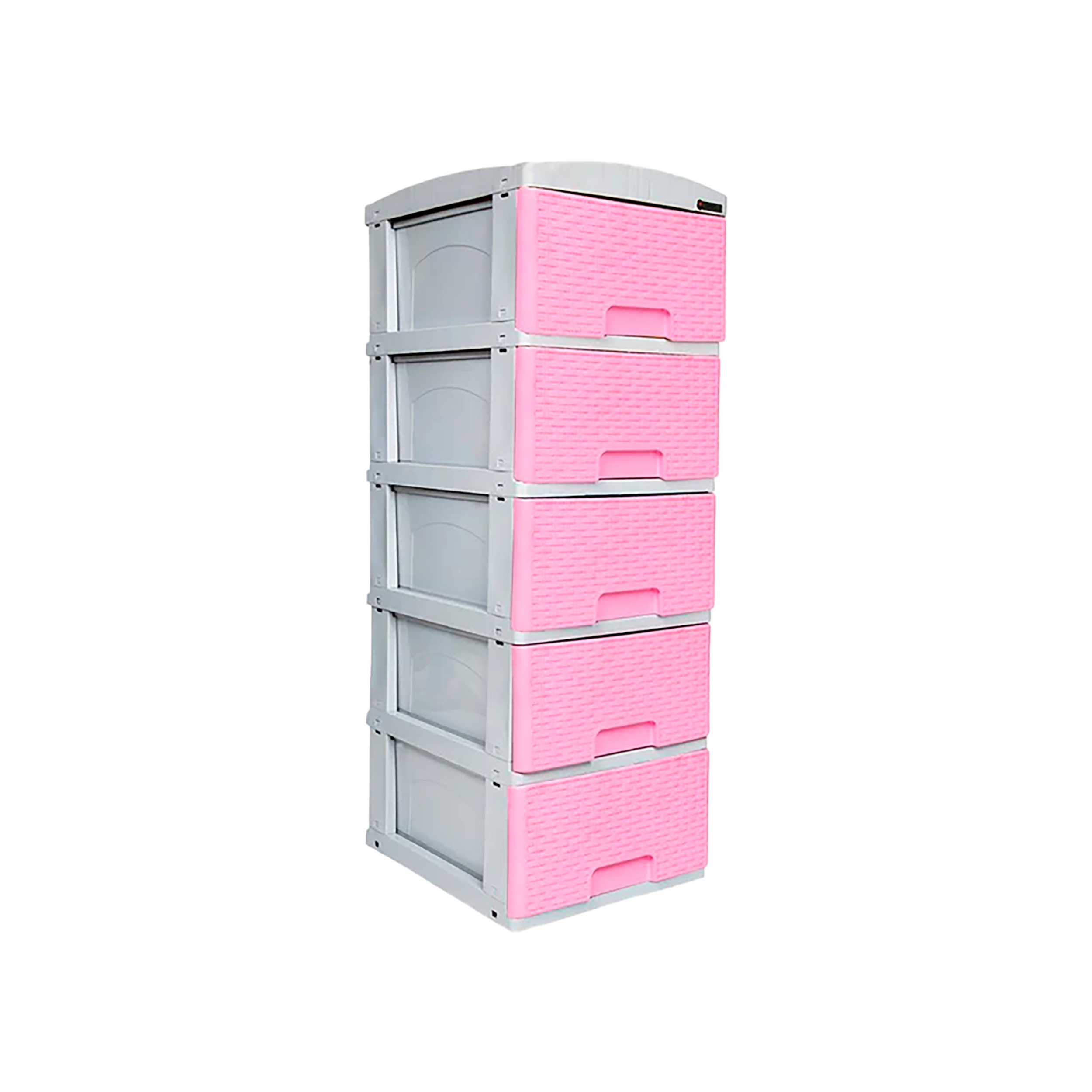 PRACTIMUEBLE PEQX5 RATTAN ROSA