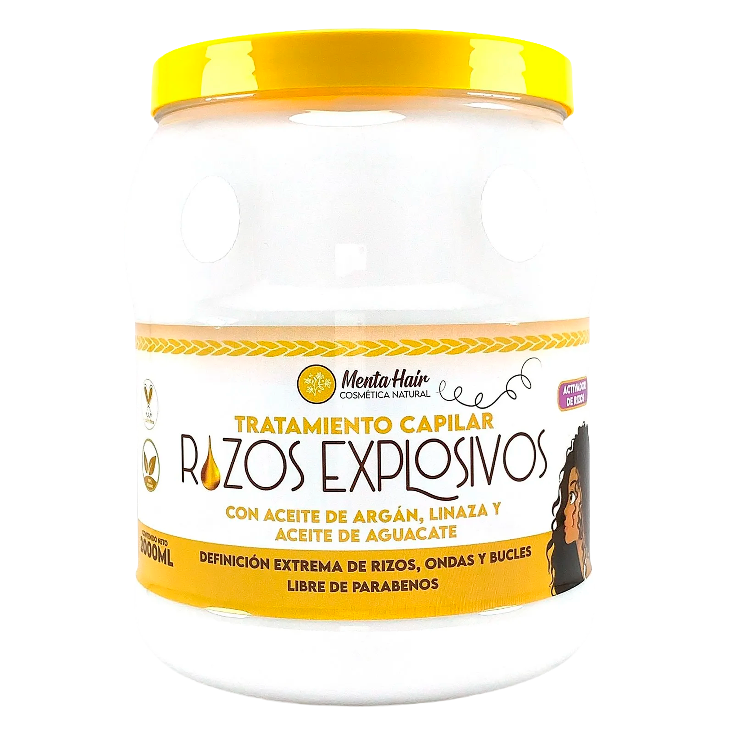 TRAT CAIPLAR RIZOS EXPLOSIVOS 2000ML