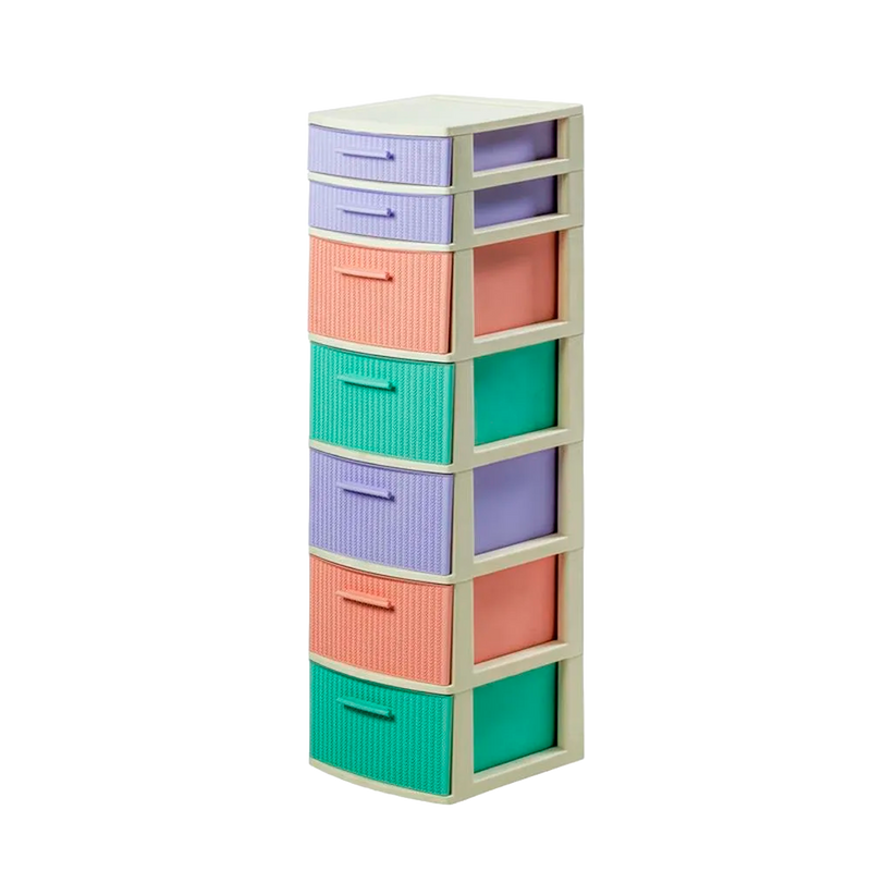 GAVETERO MODULAR CROCHET 7NIVELES MQ