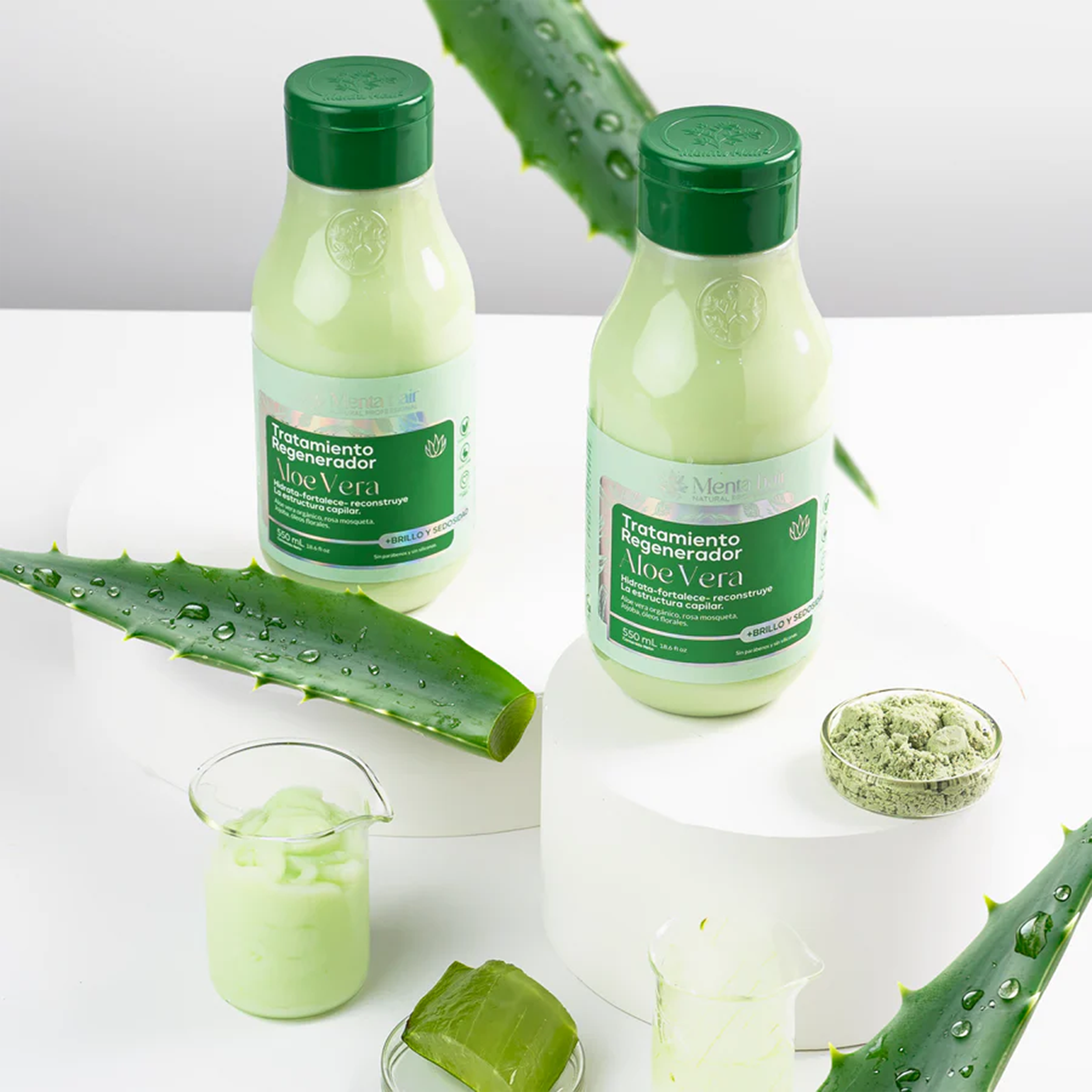 TRATAMIENTO ALOE VERA 550ML MENTA HAIR