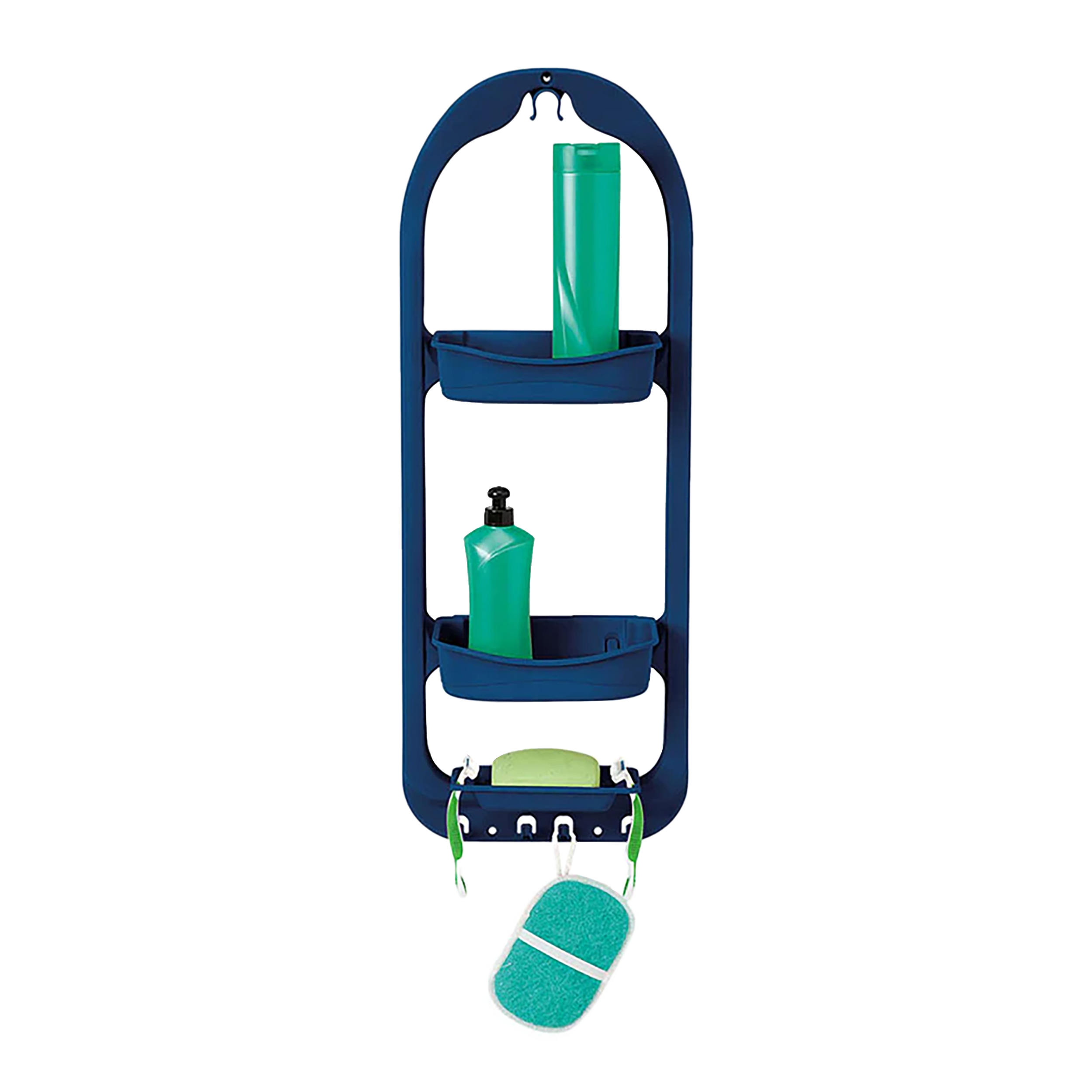 ORGANIZADOR DE DUCHA AZUL NAVY RIMAX