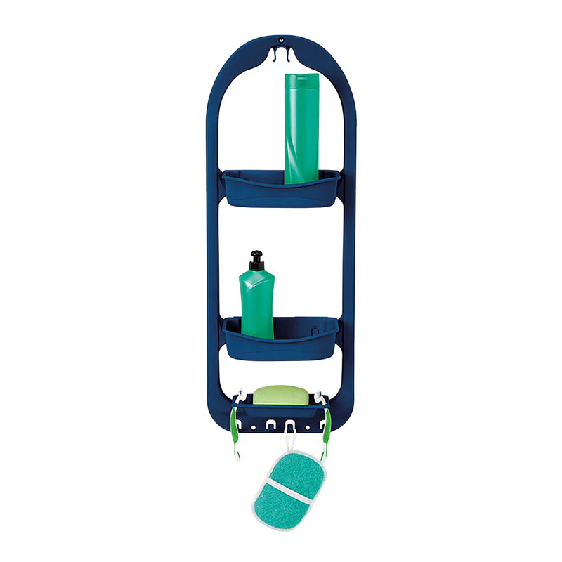 ORGANIZADOR DE DUCHA AZUL NAVY RIMAX