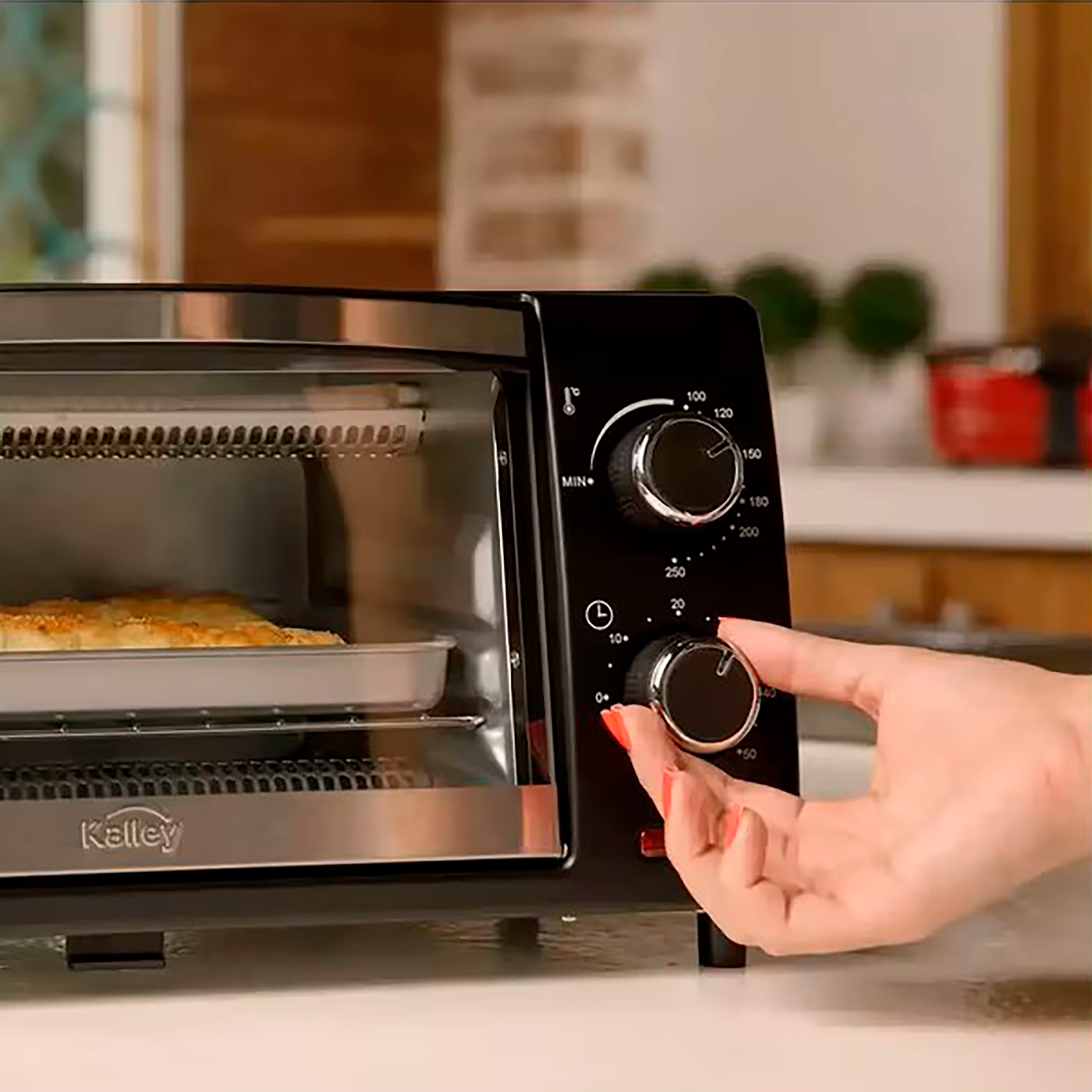 Horno Tostador KALLEY K-MHE8009N01 9 Litros Negro