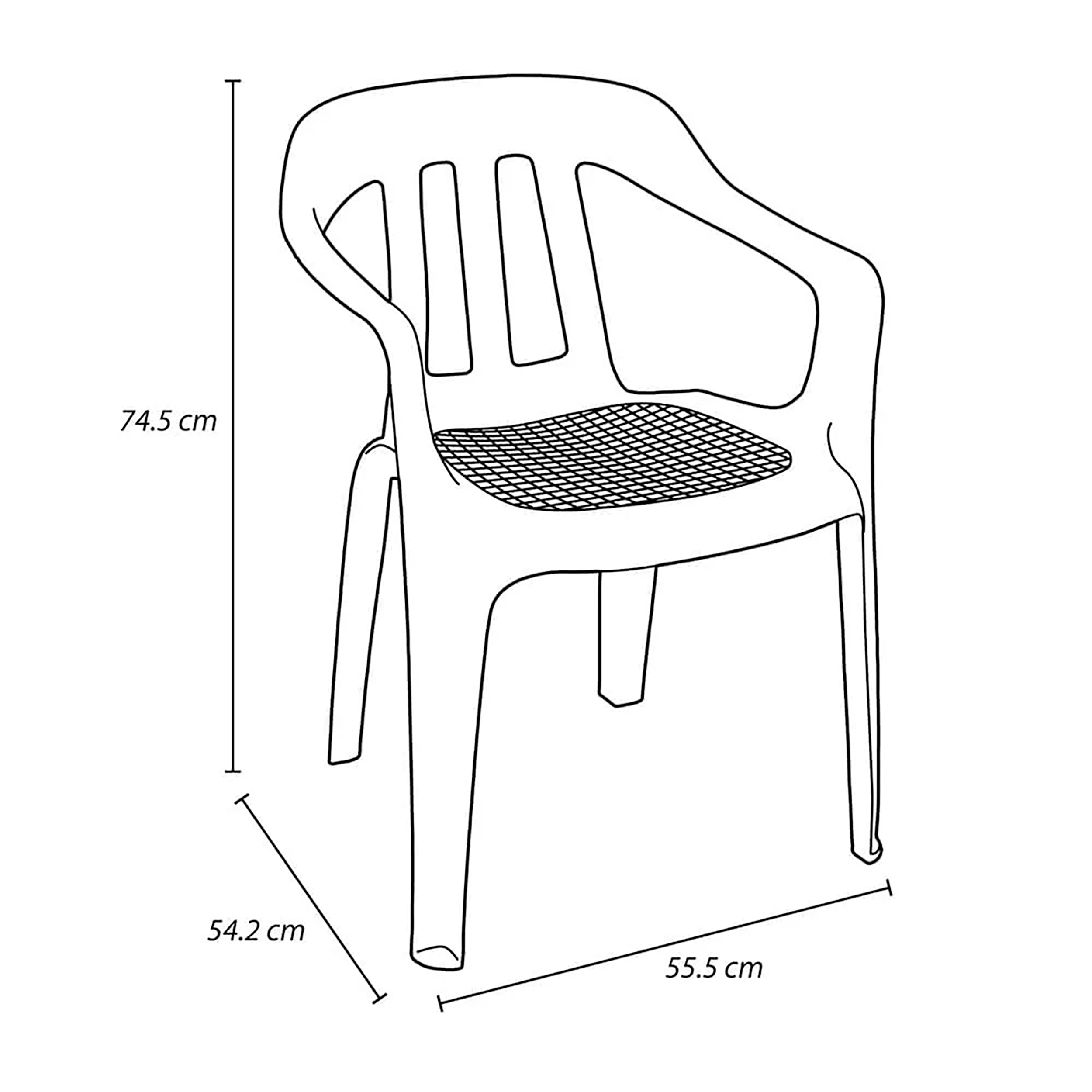 Silla RIMAX Dinastia Taupe