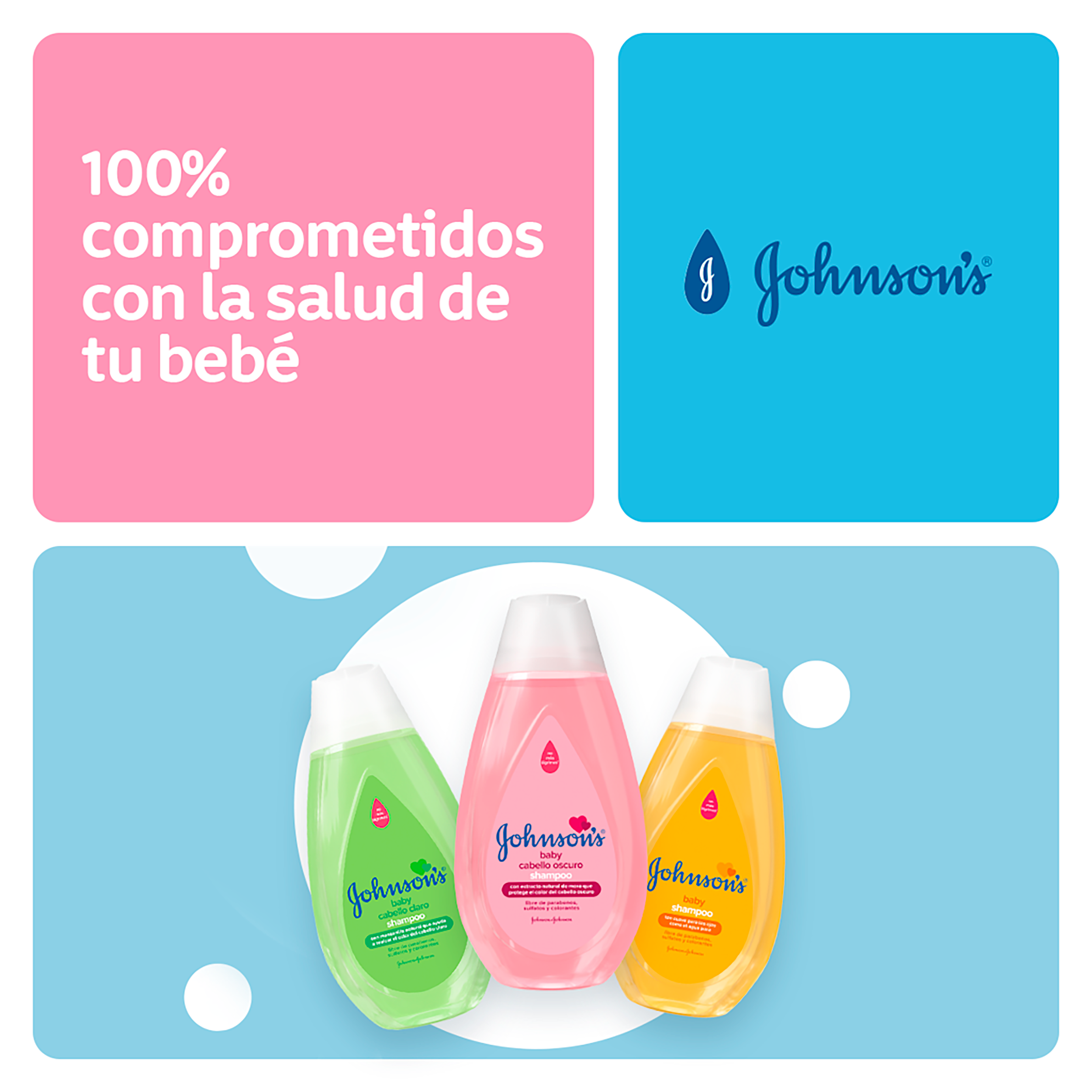 SAHMPOO JOHNSON'S® CABELLO OSCURO X400ML