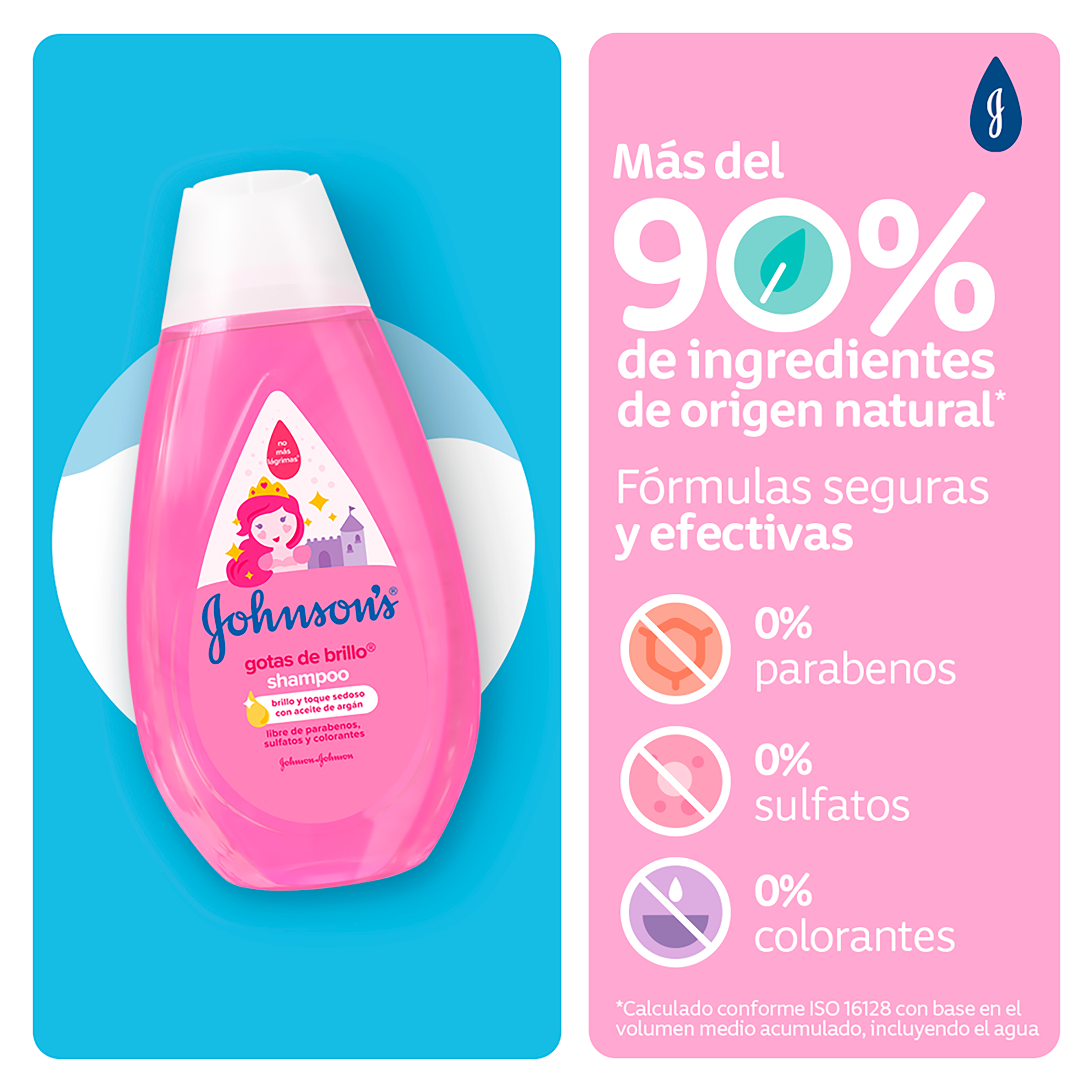 SHAMPOO JOHNSON'S® GOTAS DE BRILLO X200ML