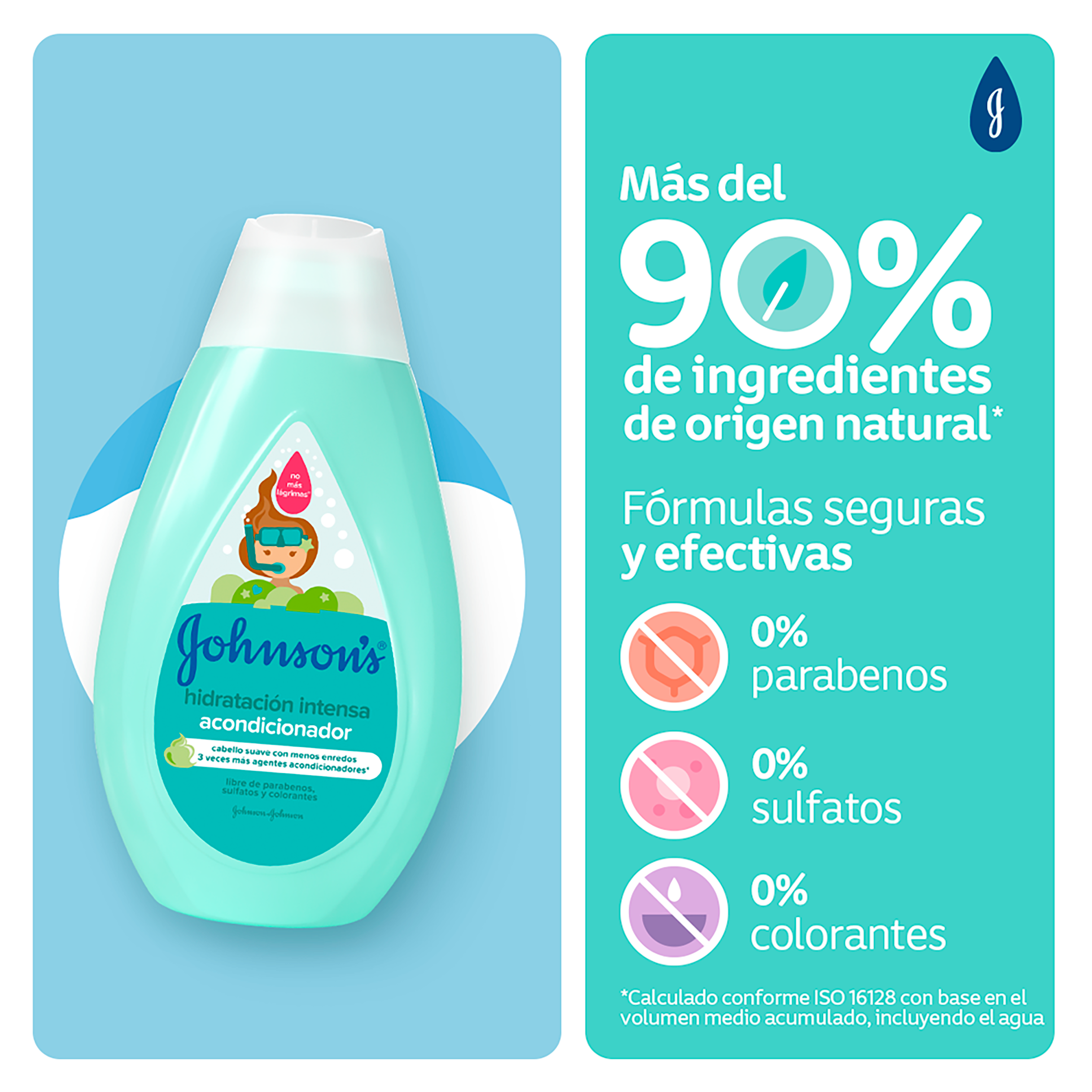 ACONDICIONADOR JOHNSON'S® HIDRATACION INTENSA  X400ML