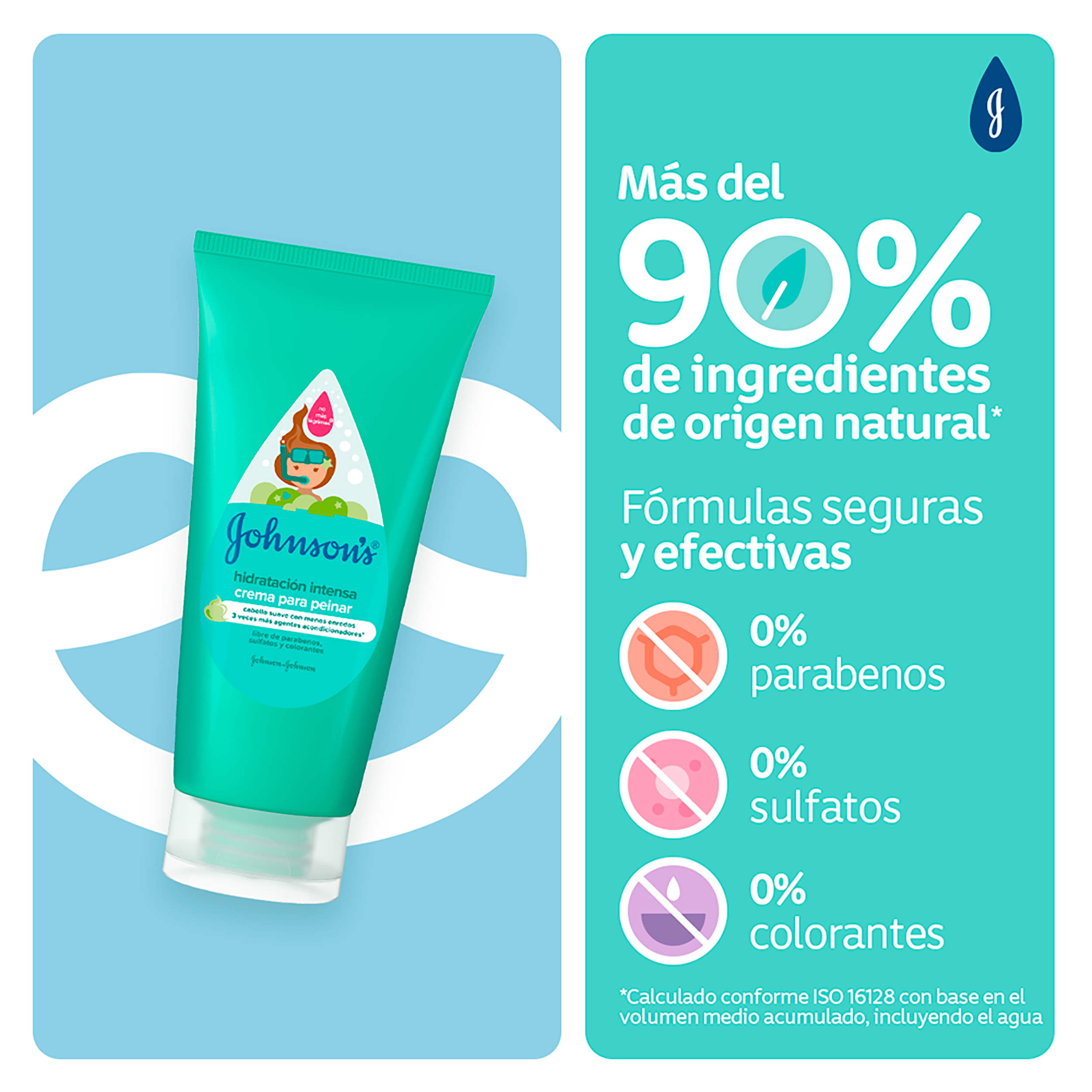 CREMA PEINAR JOHNSON'S® HIDRATACION INTENSA
