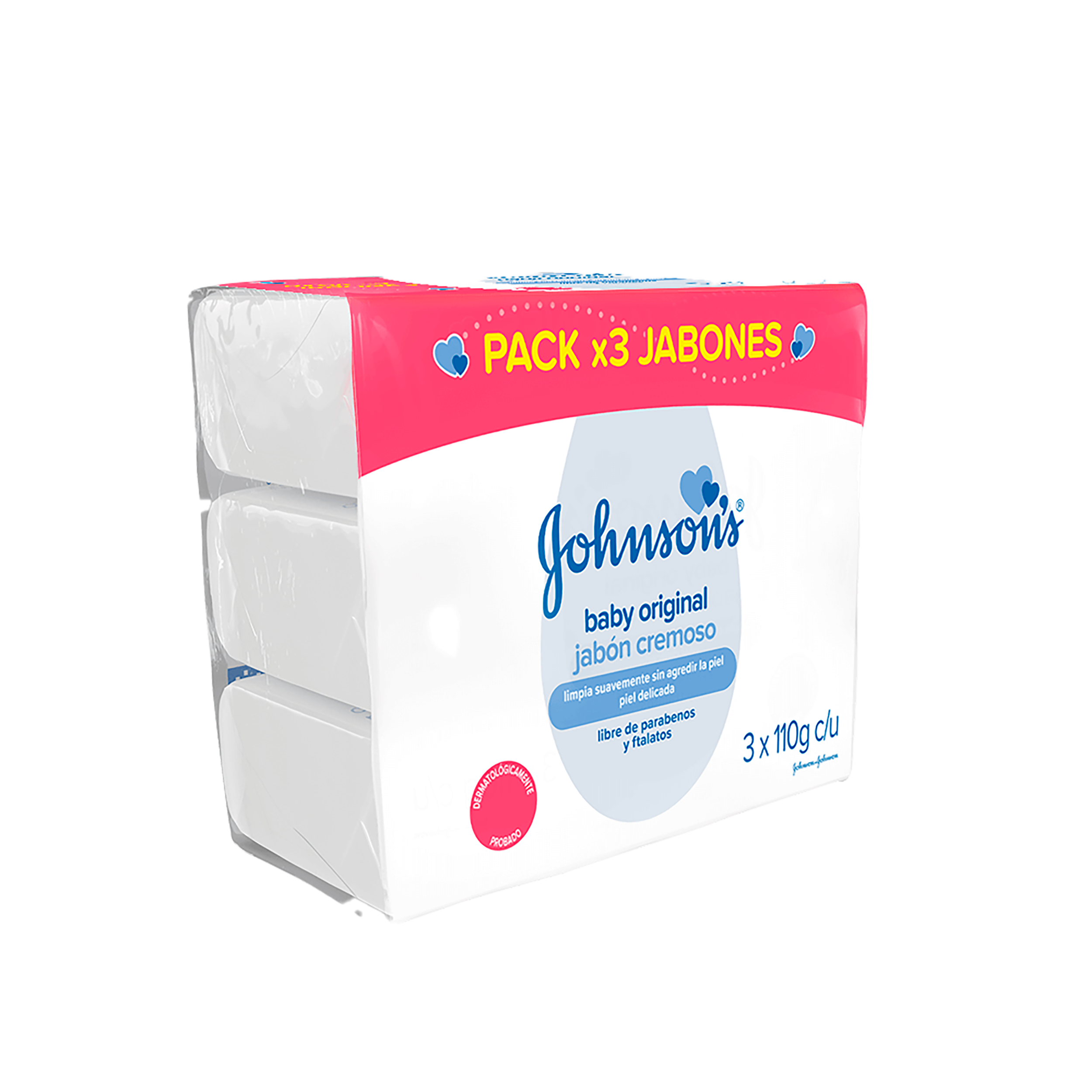 JABÒN EN BARRA JOHNSON'S® ORIGINAL X3