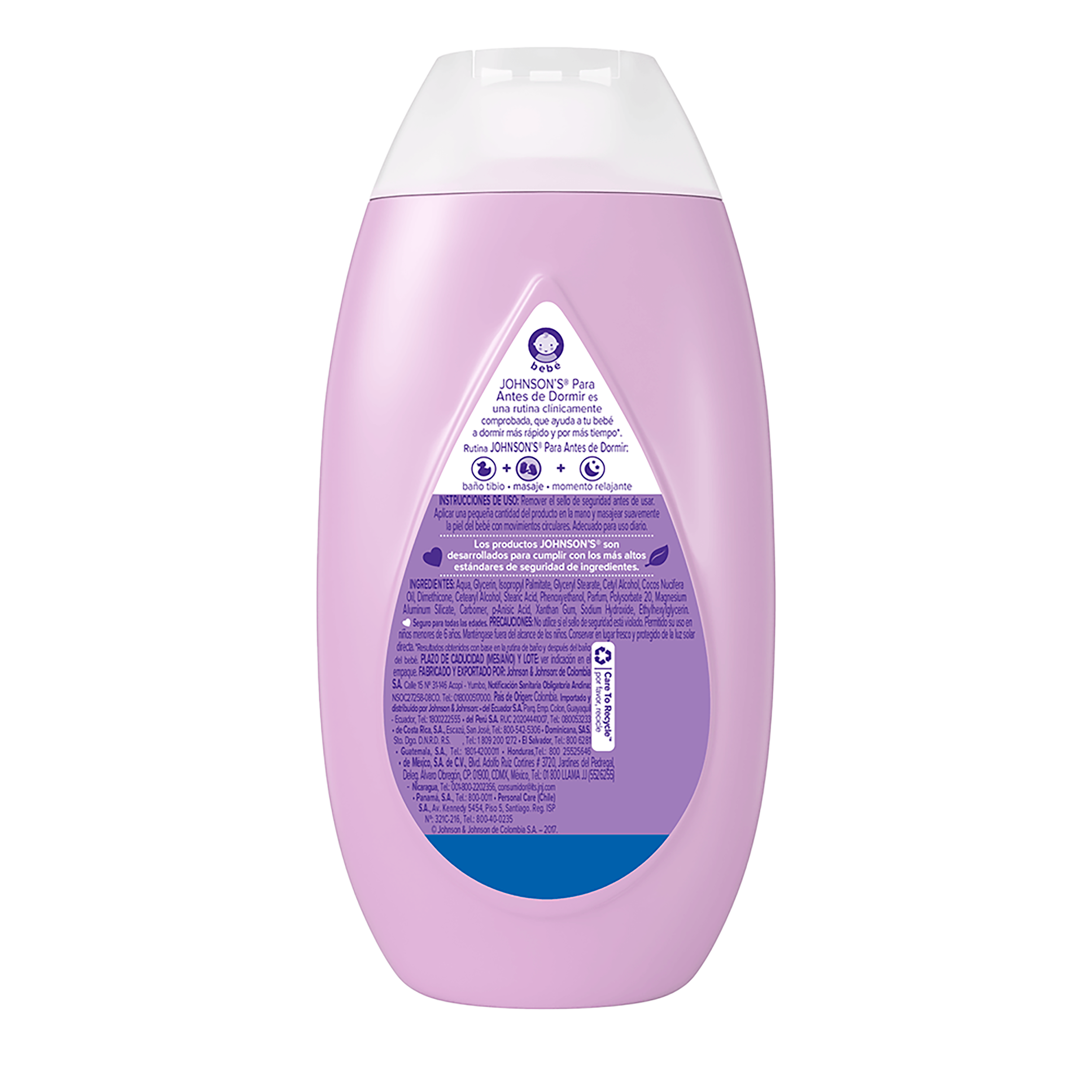 CREMA LIQUIDA JOHNSON'S® ANTES DE DORMIR X200ML