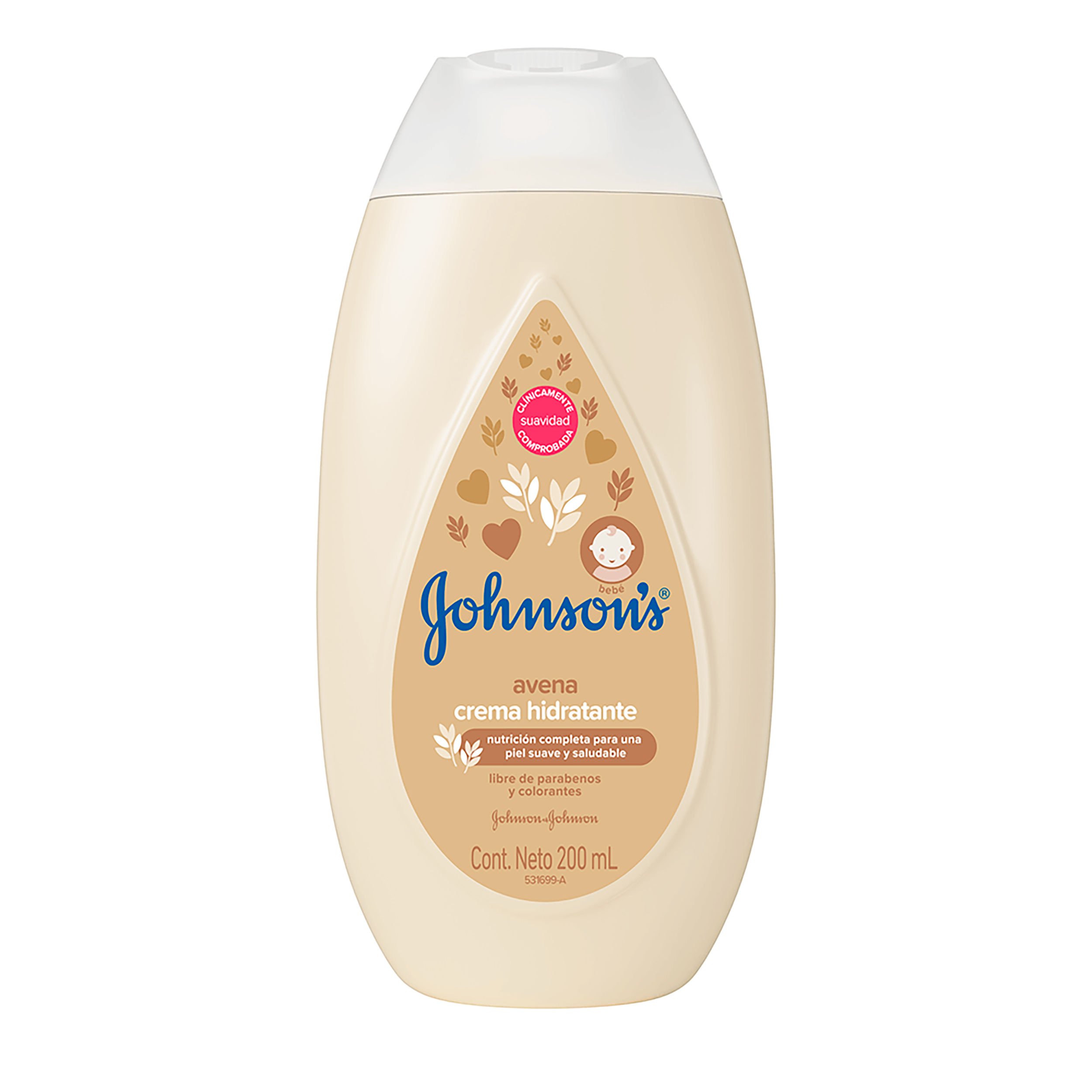 CREMA LIQUIDA JOHNSON'S® AVENA X200ML