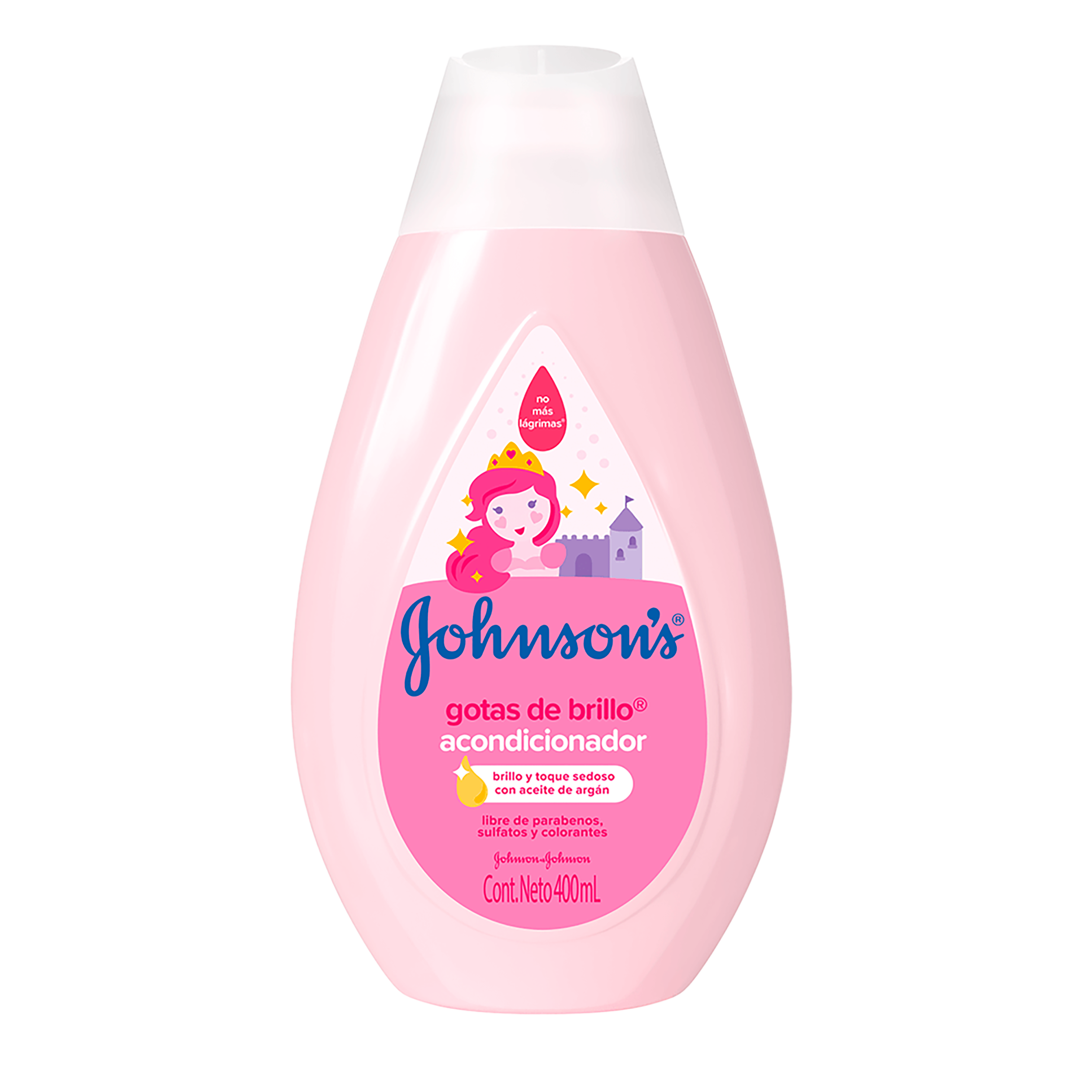 ACONDICIONADOR JOHNSON'S® GOTAS DE BRILLO X400ML