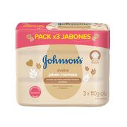 JABÒN EN BARRA JOHNSON'S®  AVENA X3
