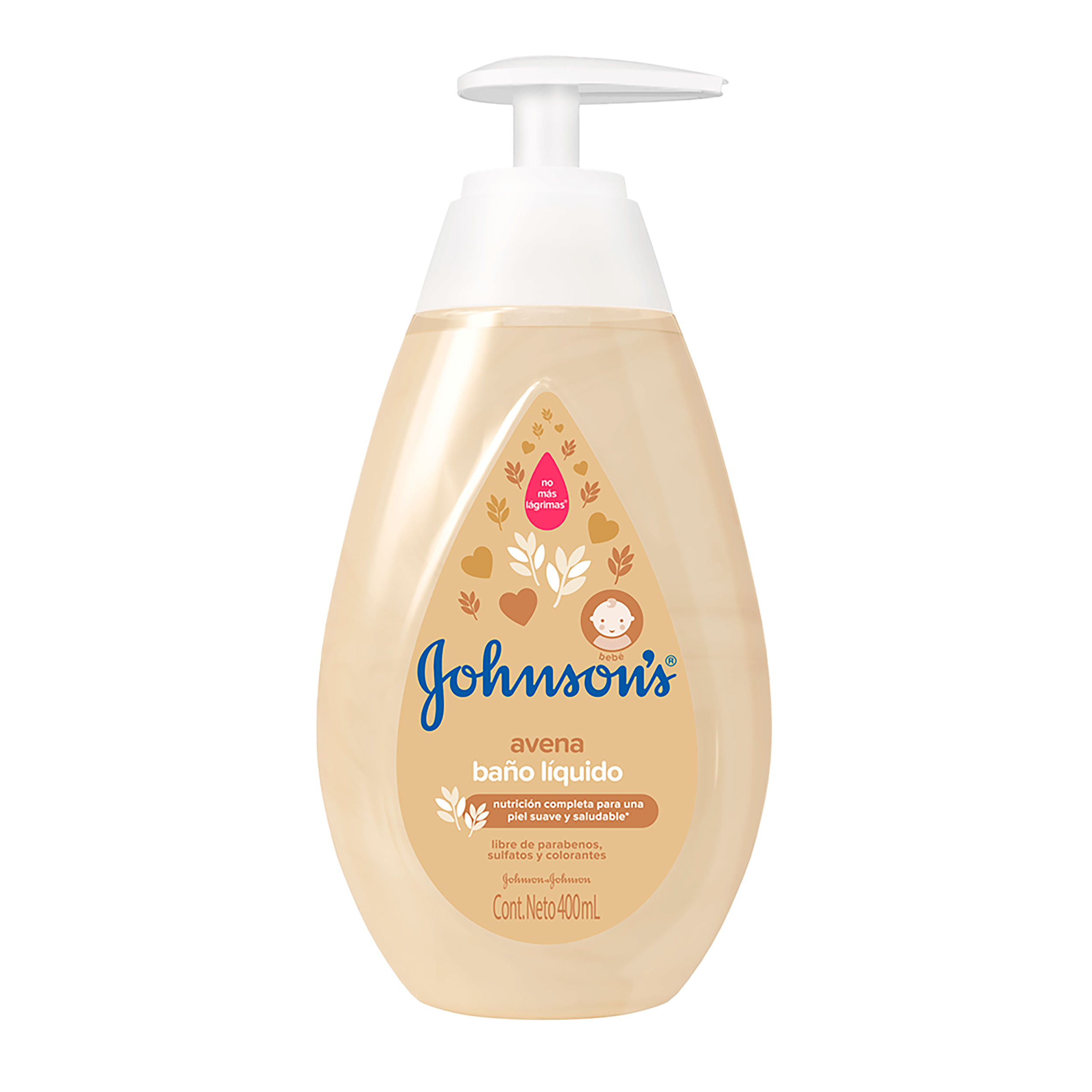 BAÑO LIQUIDO PAR BEBE JOHNSON’S® AVENA 400ML