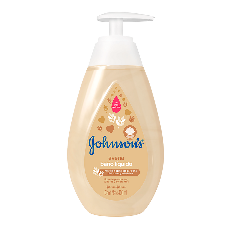 BAÑO LIQUIDO PAR BEBE JOHNSON’S® AVENA 400ML