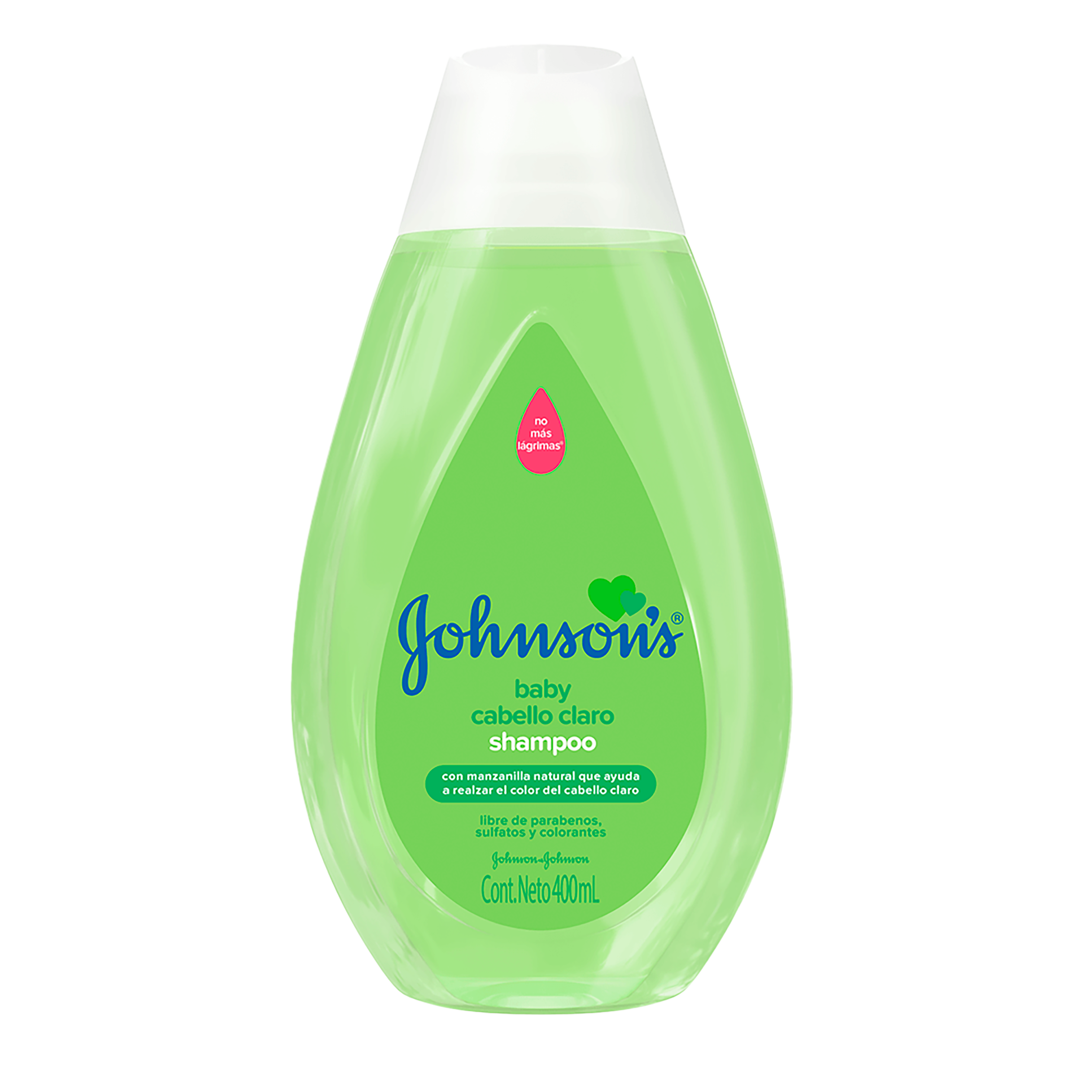 SHAMPOO JOHNSON'S® PELO CLARO MANZANILLA X400ML