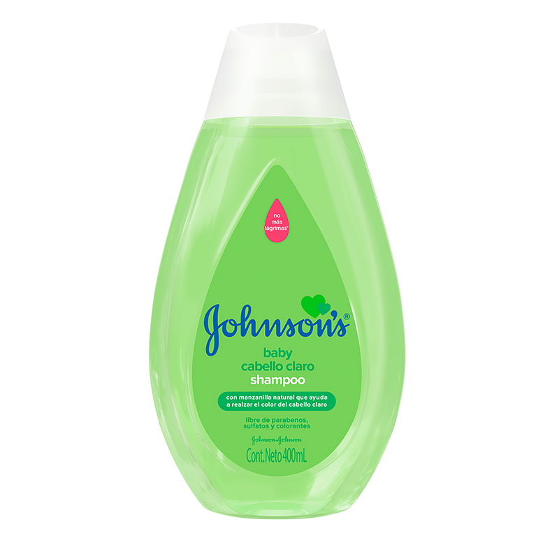 SHAMPOO JOHNSON'S® PELO CLARO MANZANILLA X400ML