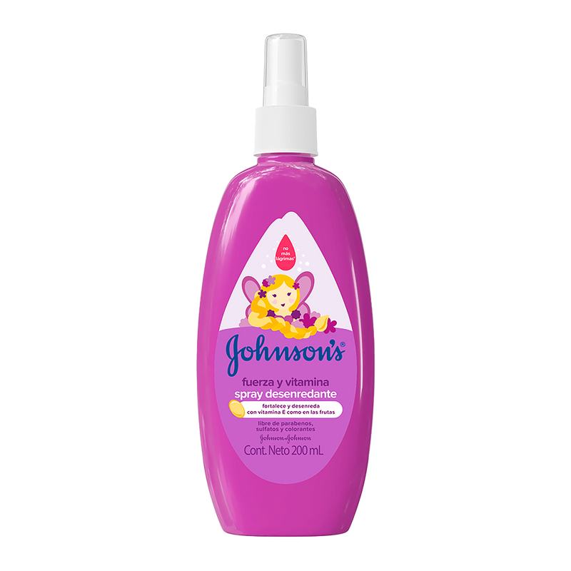 SPRAY PARA PEINAR JOHNSON'S®  FUERZA Y VITAMINA X200ML