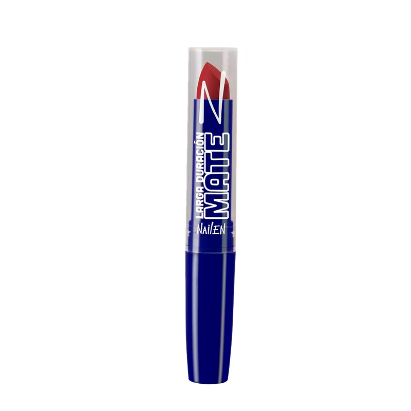 LABIAL EN BARRA MATE NAILEN ROJO MATE 2G
