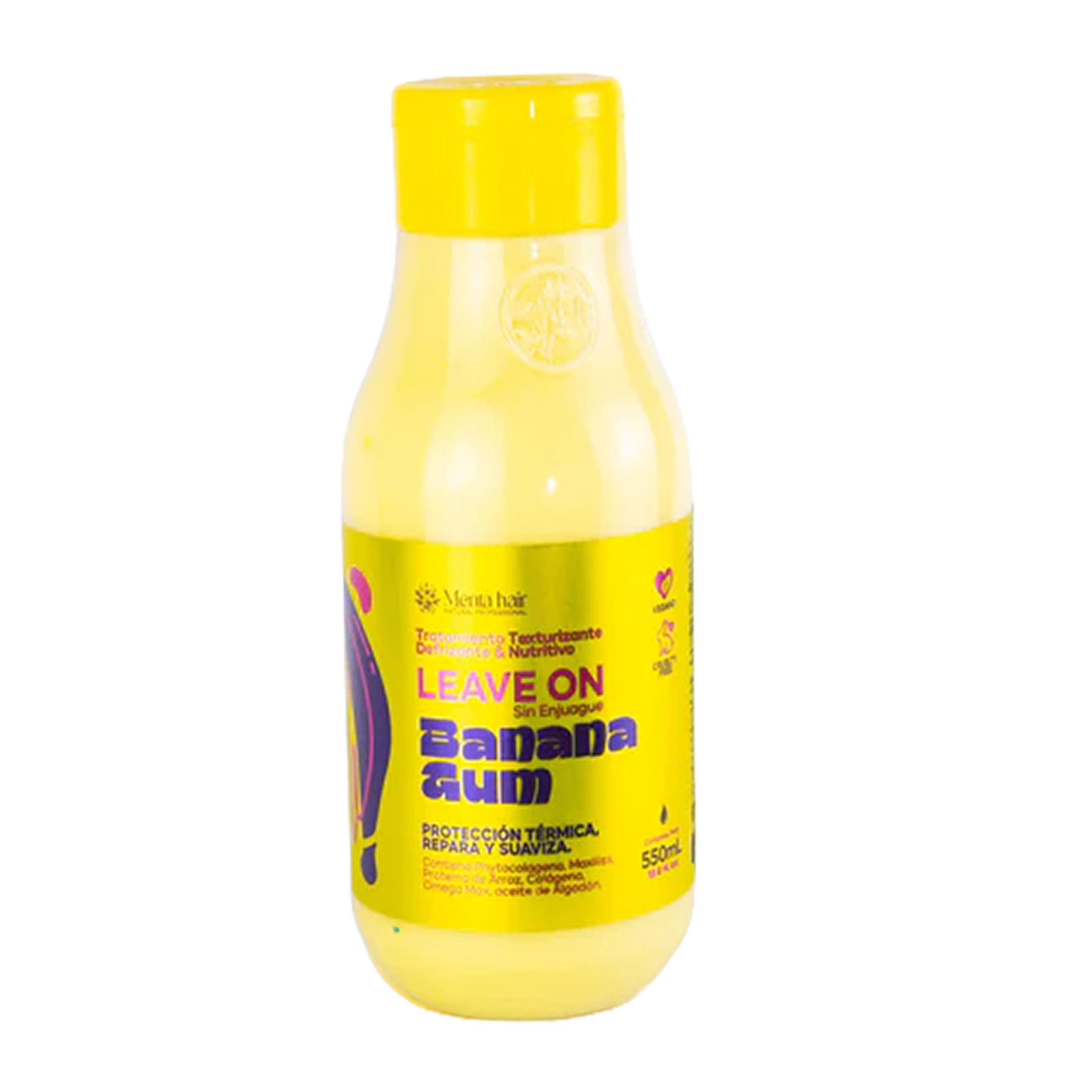 CREMA DE PEINAR LEAVEN ON-BANANA GUM