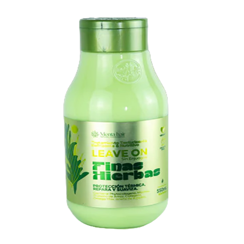 CREMA DE PEINAR LEAVEN ON-FINAS HIERBAS