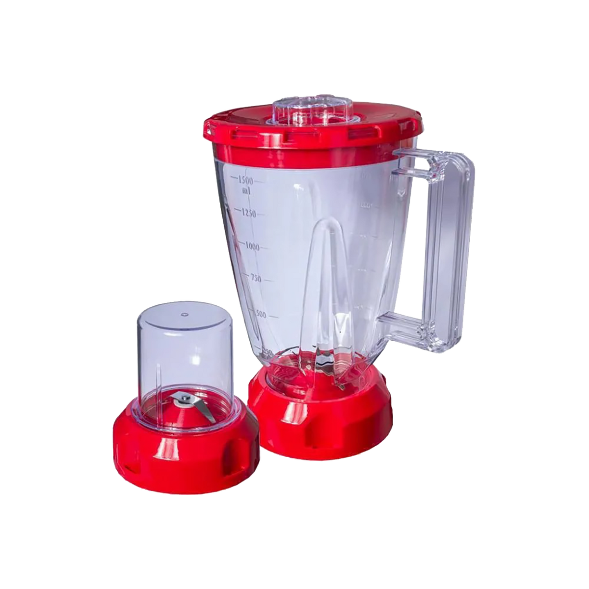LICUADORA 400W 2EN1 C/PLAST ROJO ALTEZZA