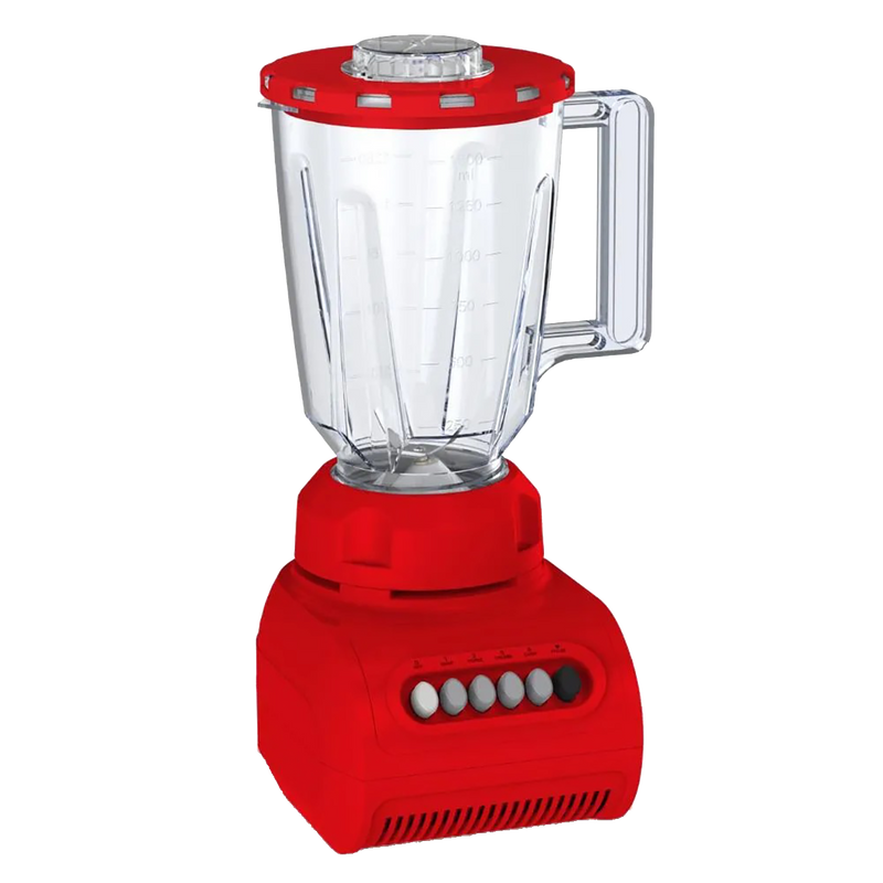 LICUADORA 400W 2EN1 C/PLAST ROJO ALTEZZA