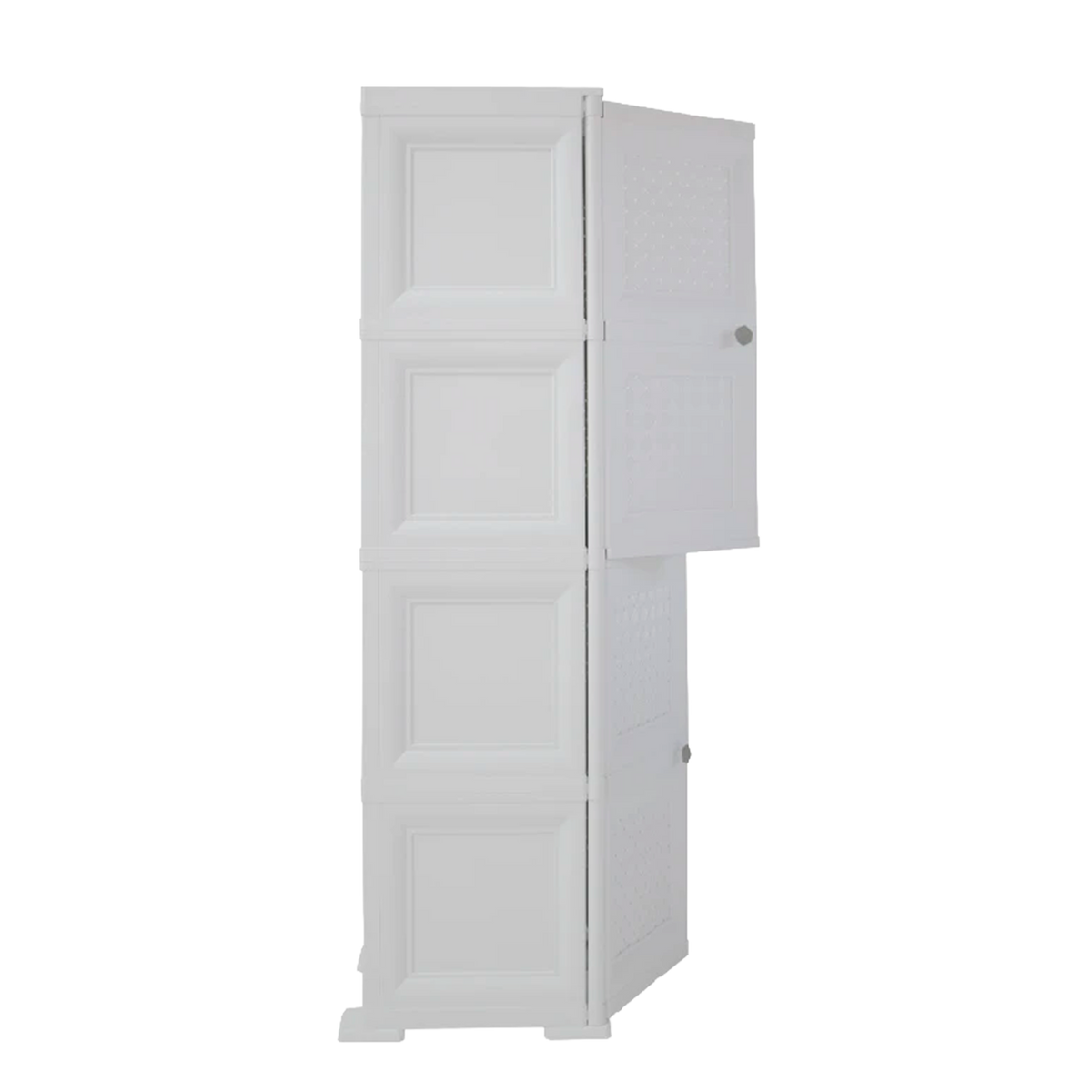 MUEBLE ELEGANCE DA VINCI RATTAN BLANCO