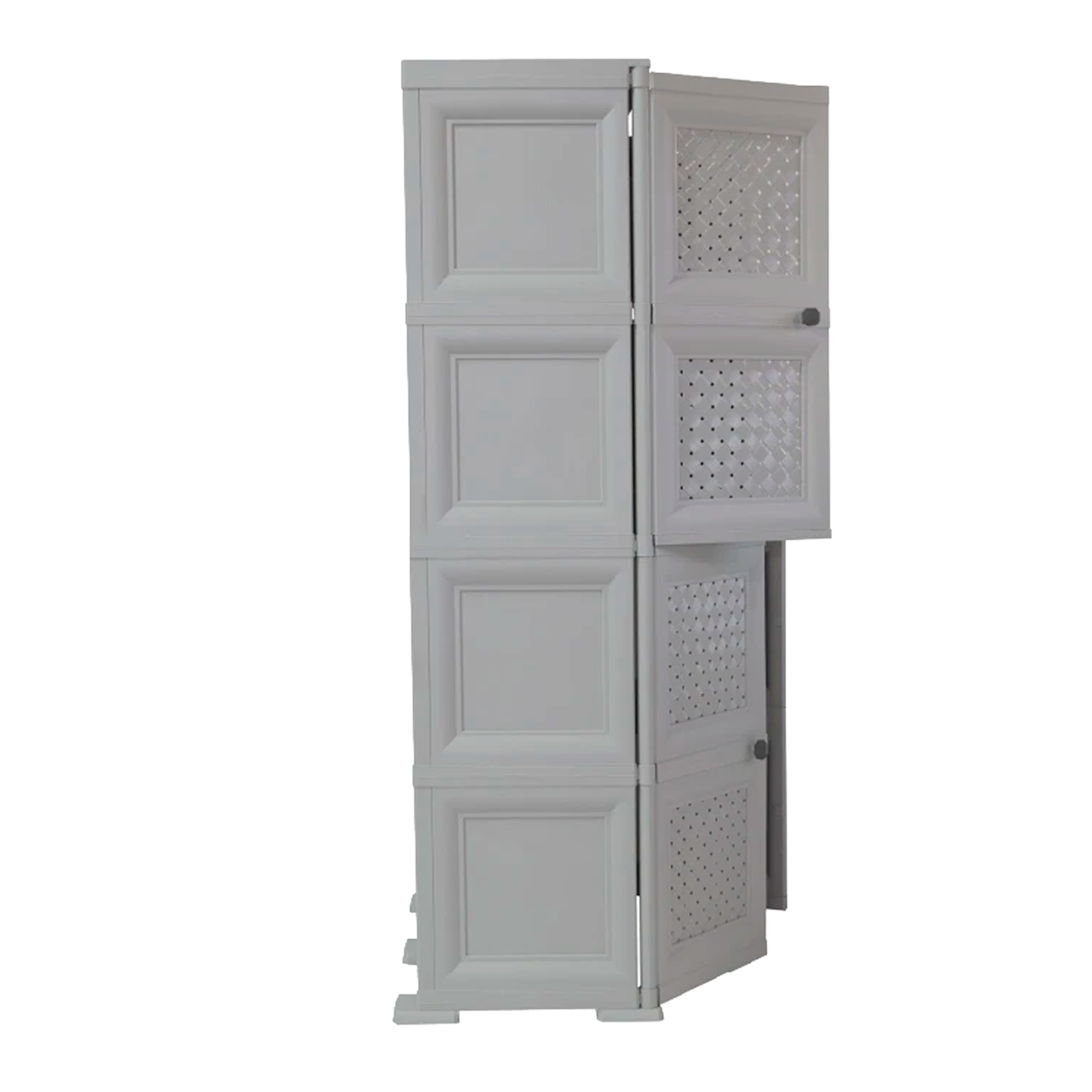 MUEBLE ELEGANCE DA VINCI RATTAN GRIS