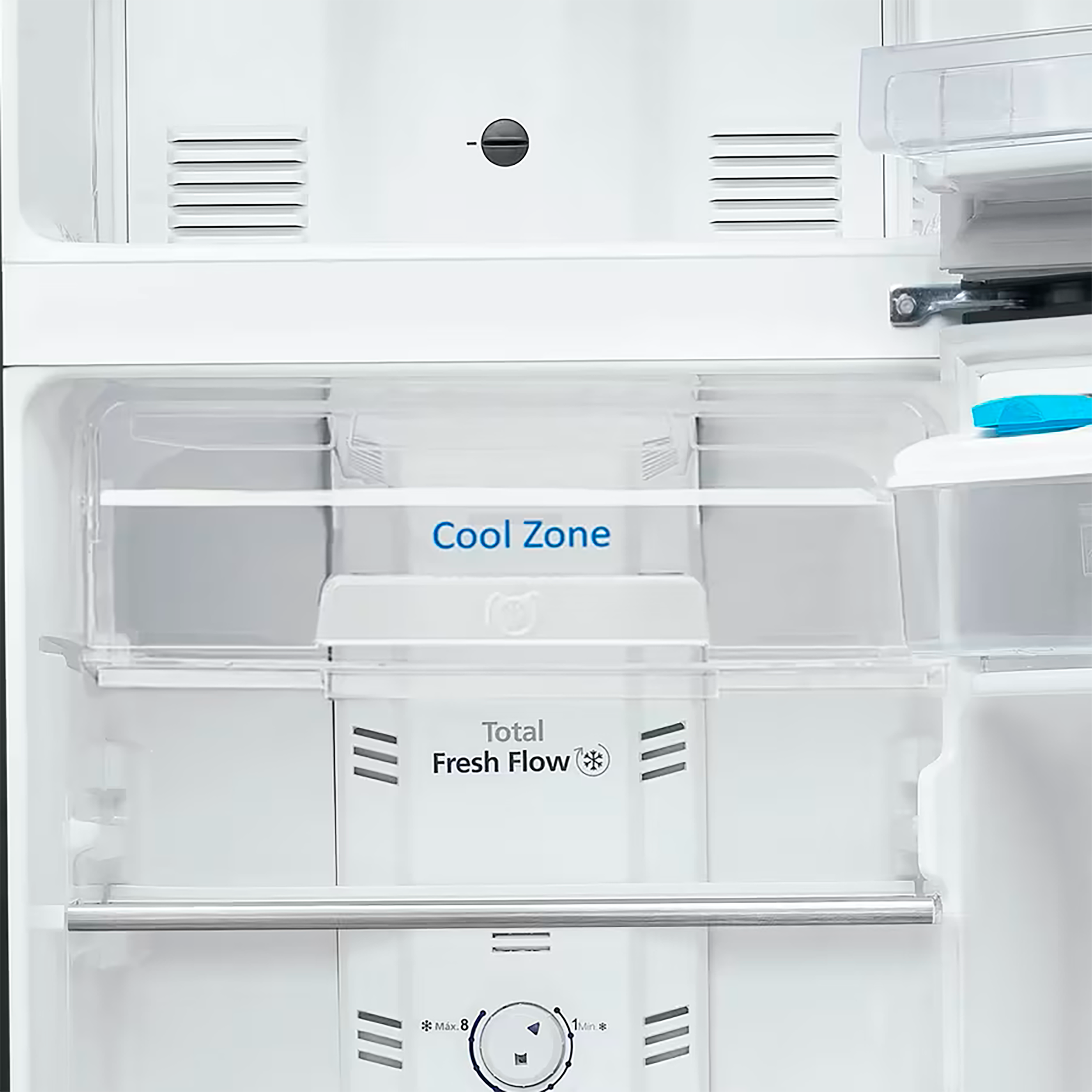 Nevera MABE No Frost Congelador Superior 247Litros RMA247FJCG Grafito