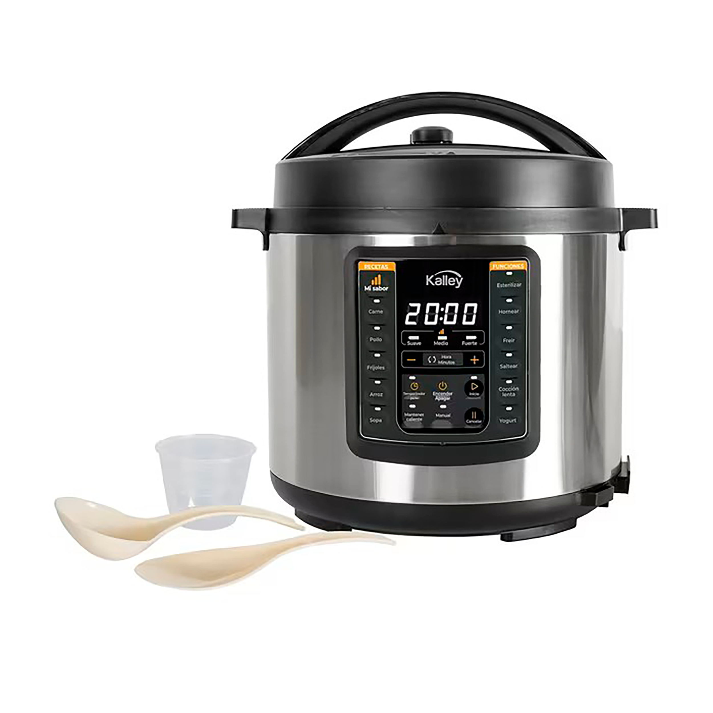 Olla Multifuncional Kalley 5.5Litros K-OMP Plateado