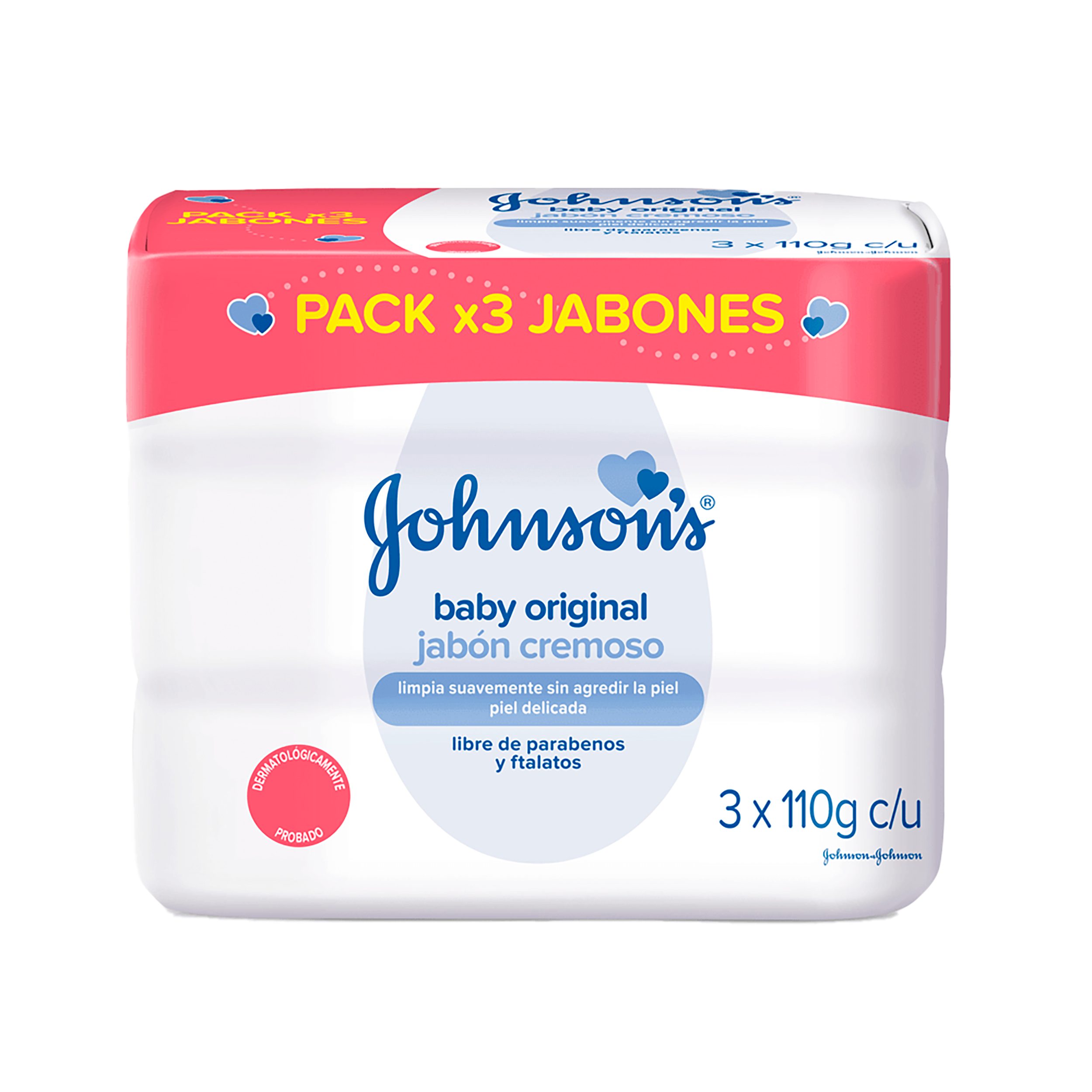 JABÒN EN BARRA JOHNSON'S® ORIGINAL X3