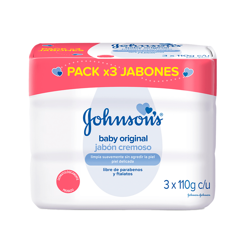 JABÒN EN BARRA JOHNSON'S® ORIGINAL X3