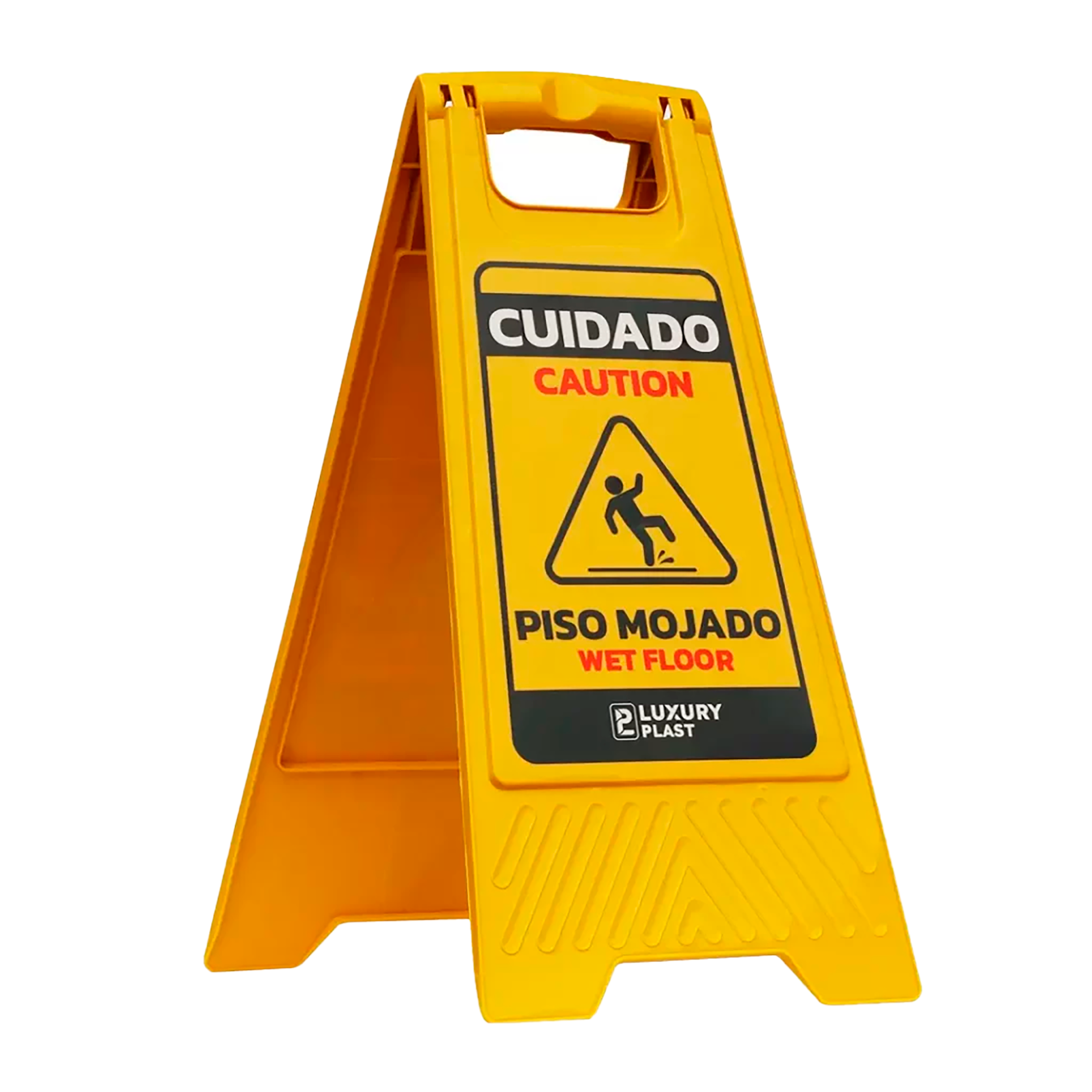 PALETA SEÑALIZACION  DE PISO MOJADO LUXURY