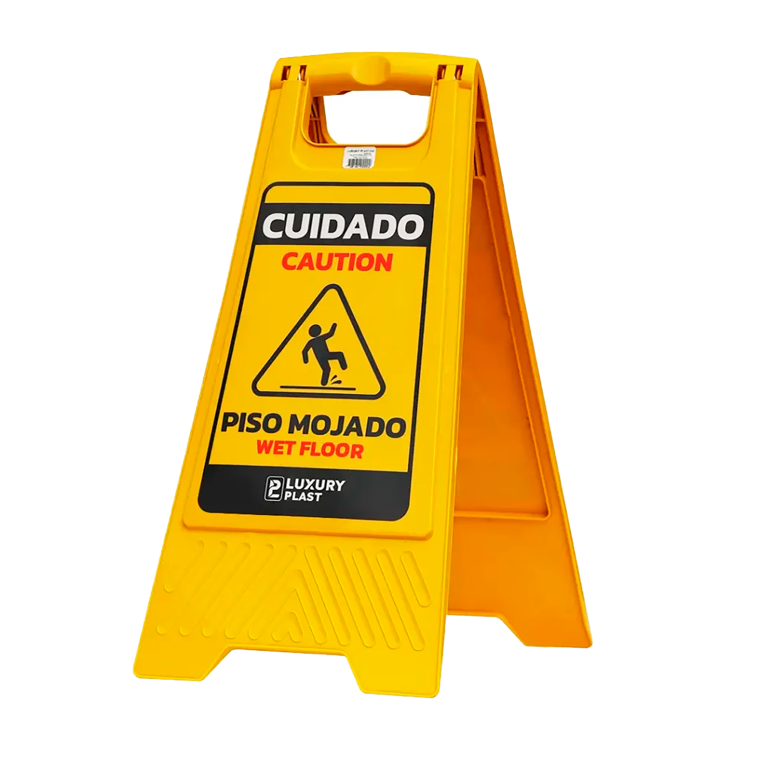 PALETA SEÑALIZACION  DE PISO MOJADO LUXURY