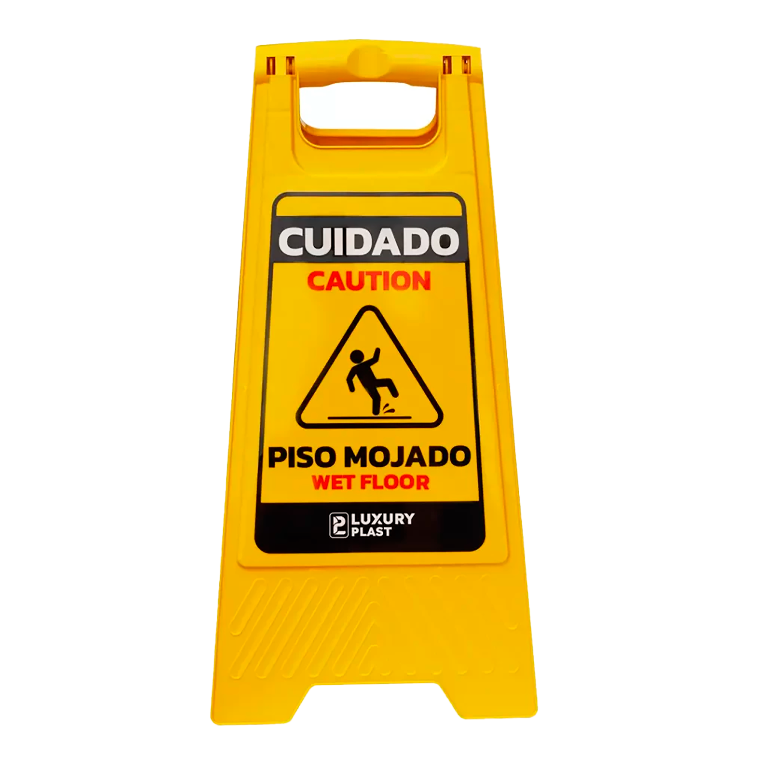 PALETA SEÑALIZACION  DE PISO MOJADO LUXURY