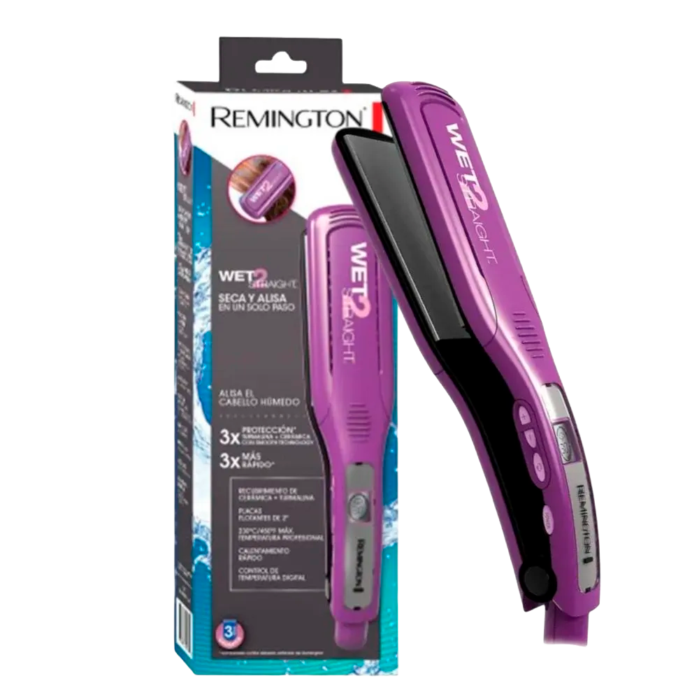 PLANCHA WET2 STRAIGHT ANCHA REMINGTON