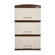 PRACTIMUEBLE PEQ X3 RATTAN PISTACHO-WENG