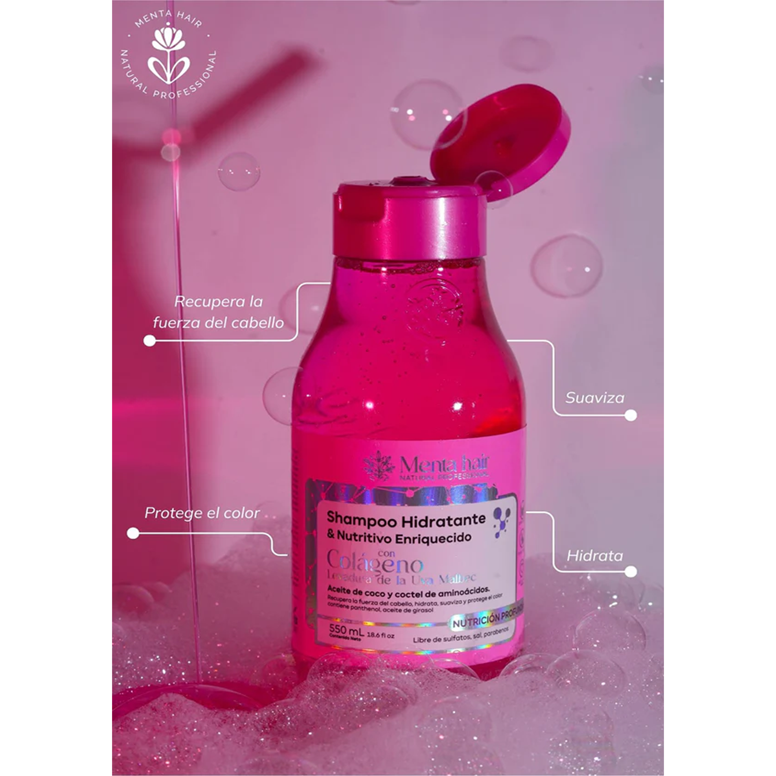 SHAMPOO NUTRITIVO AMINOACIDOS/COLAGENO