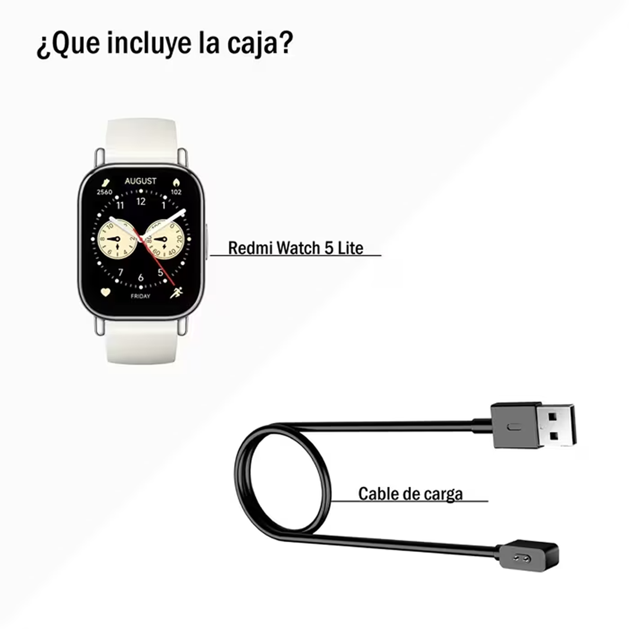 RELOJ XIAOMI REDMI WATCH 5 LITE