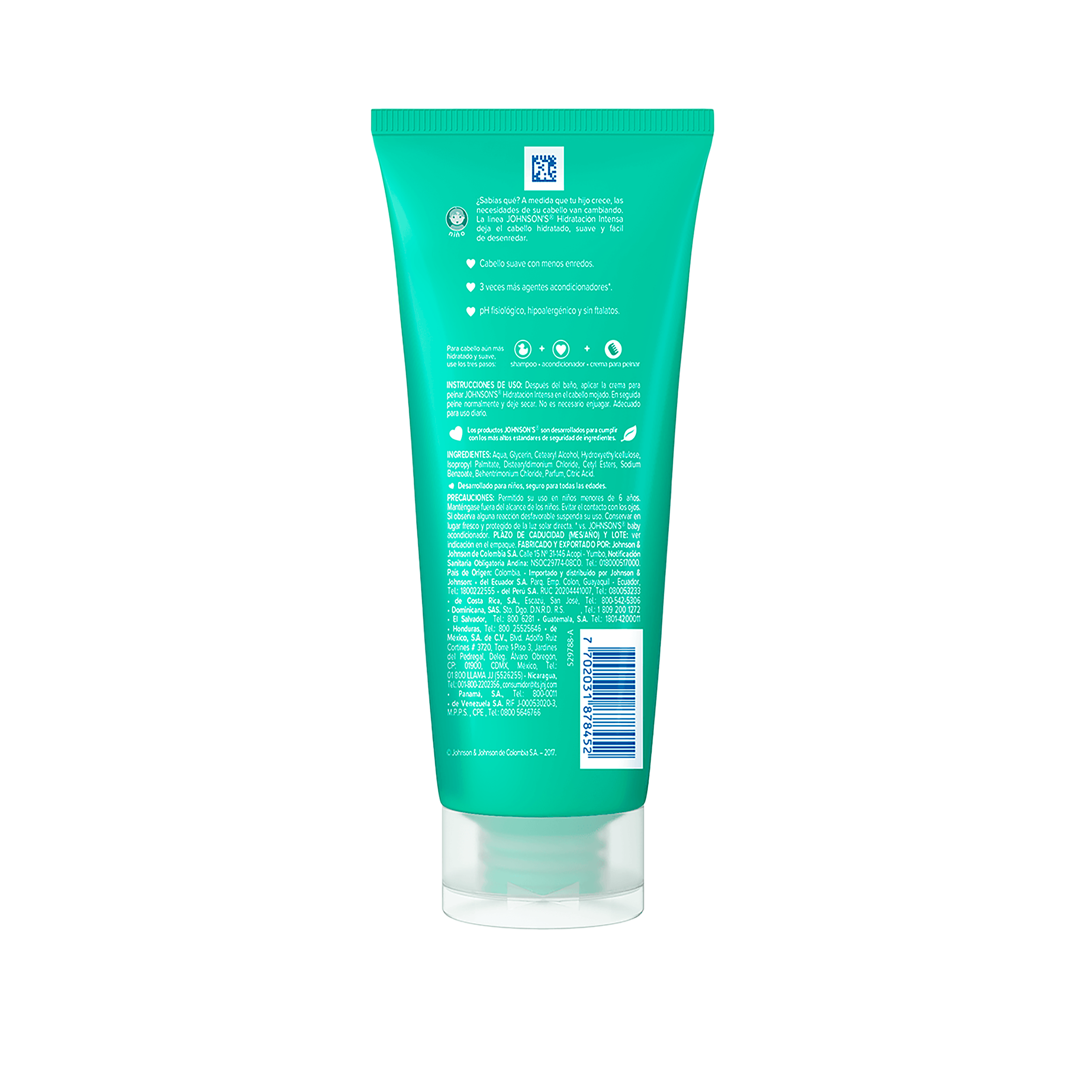 CREMA PEINAR JOHNSON'S® HIDRATACION INTENSA