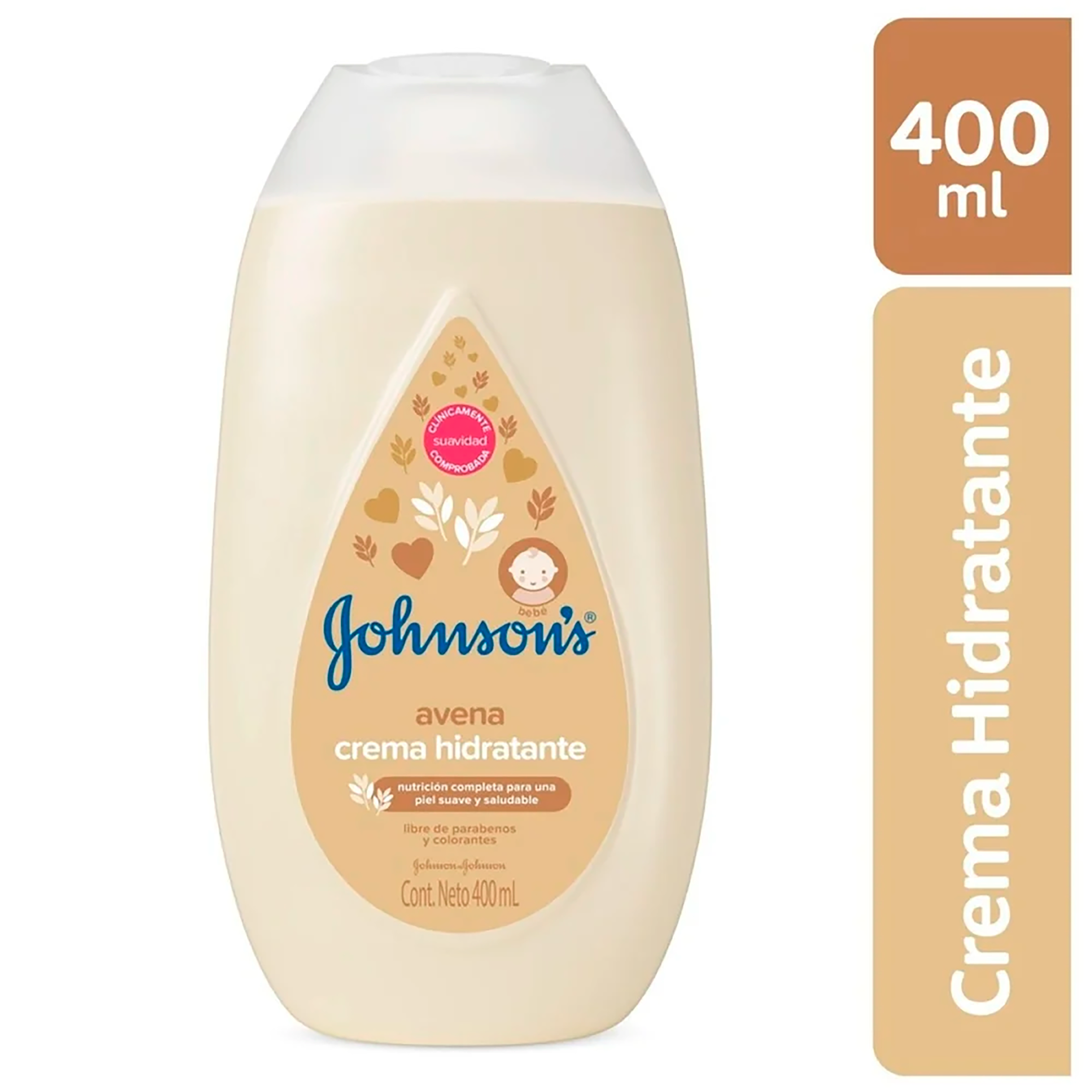 CREMA LIQUIDA JOHNSON'S® AVENA X400ML